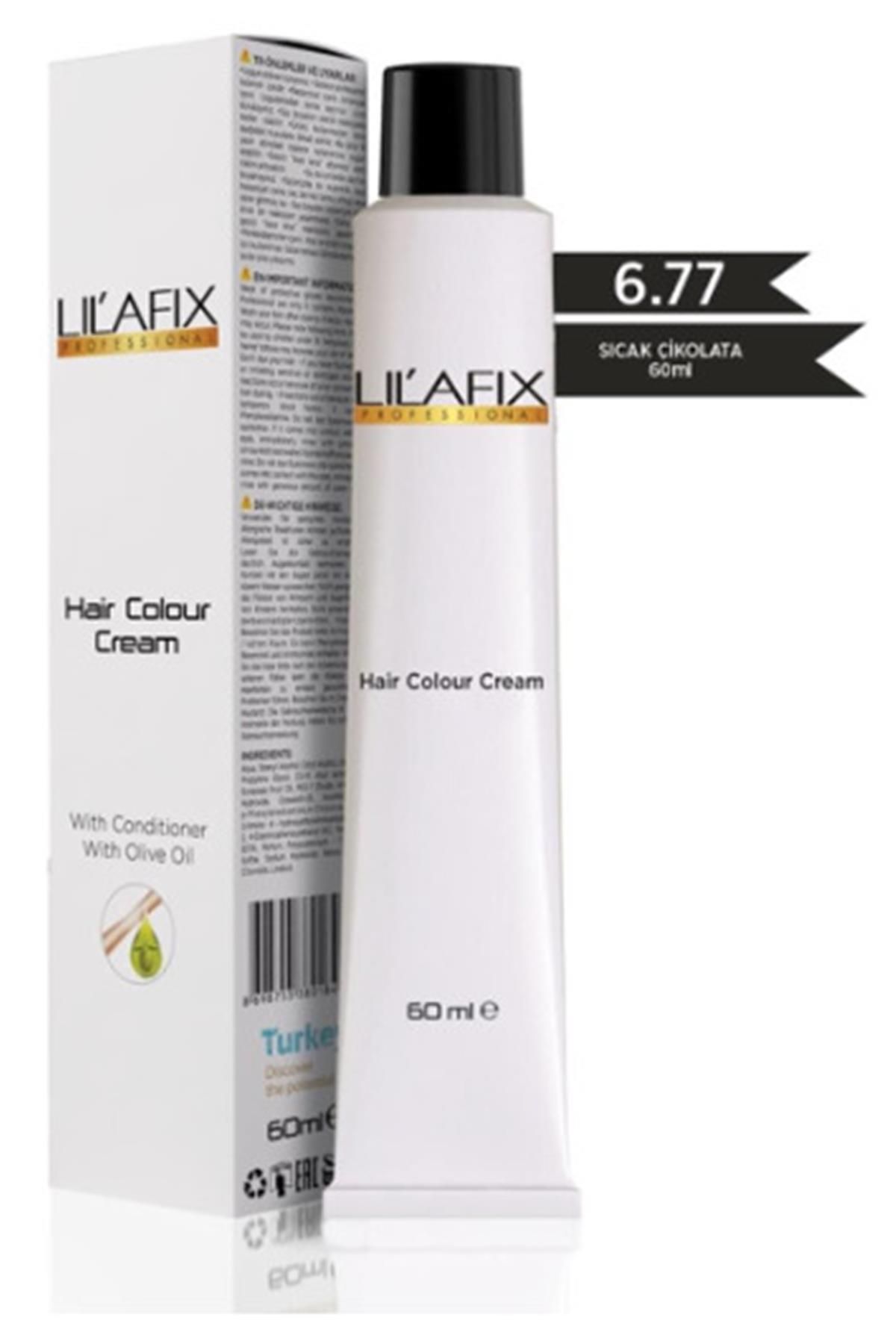 Lila "Lilafix Krem Tüp Saç Boyası 6.77 Sıcak Çikolata 60 ml "
