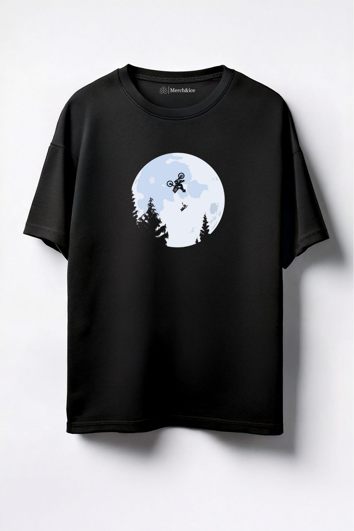 Merch&ice Dönence Baskılı Unisex Oversize T-Shirt