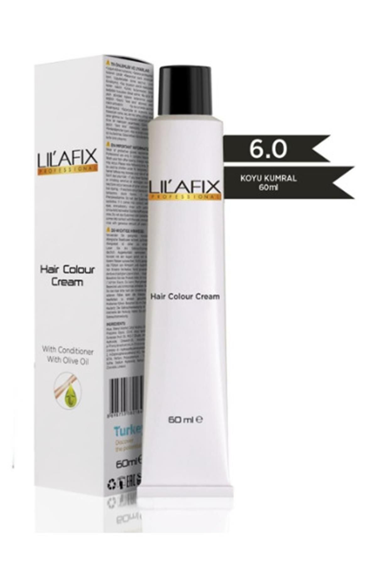 Lila Lilafix Krem Tüp Saç Boyası 6.0 Koyu Kumral 60 ml