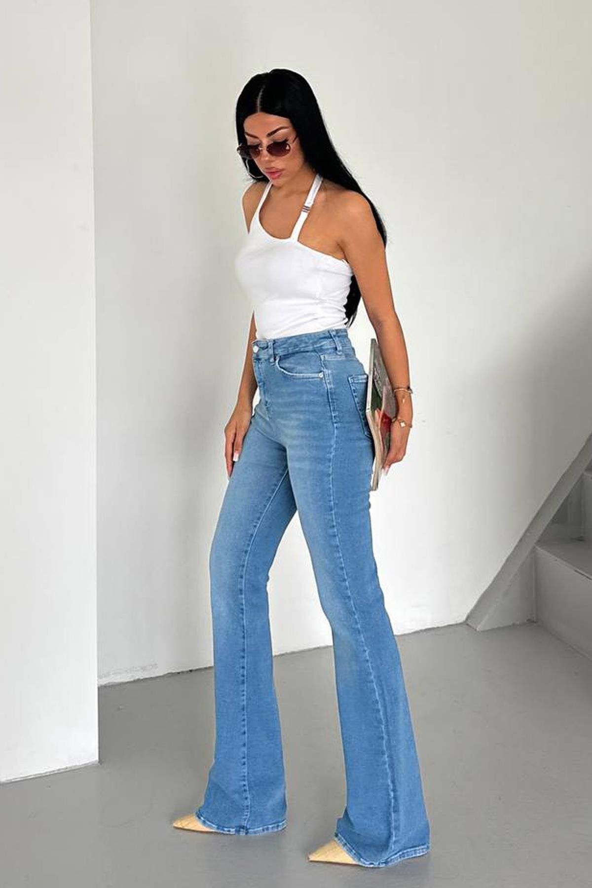İstangül Butik Daily Flare Confort Likra Jean