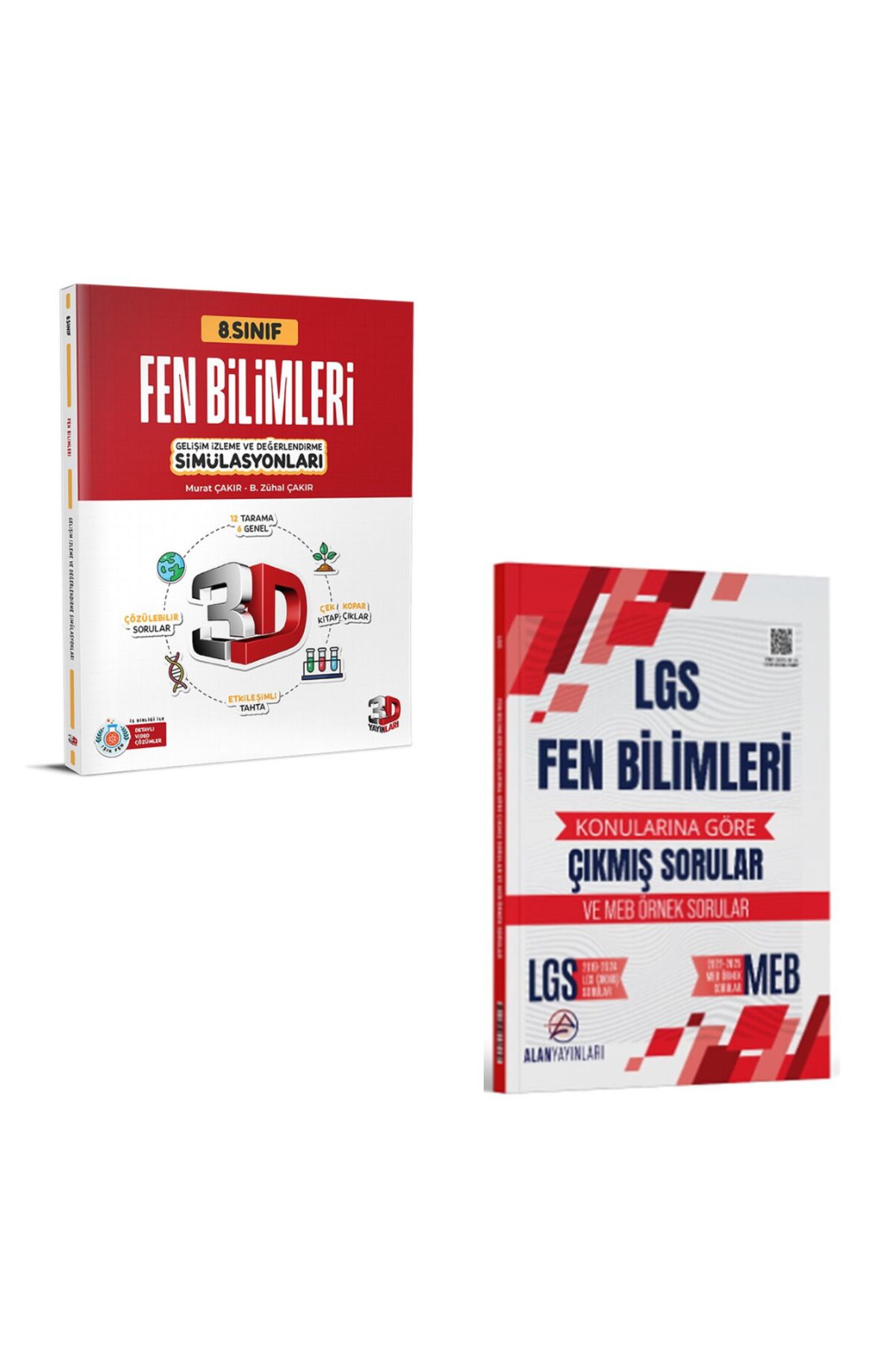 Marsis Yayınları Alan 8. Sınıf LGS Fen Bilimleri Konularına Göre Çıkmış Sorular ve 3D 8 Simülasyn Fen Branş Denemesi
