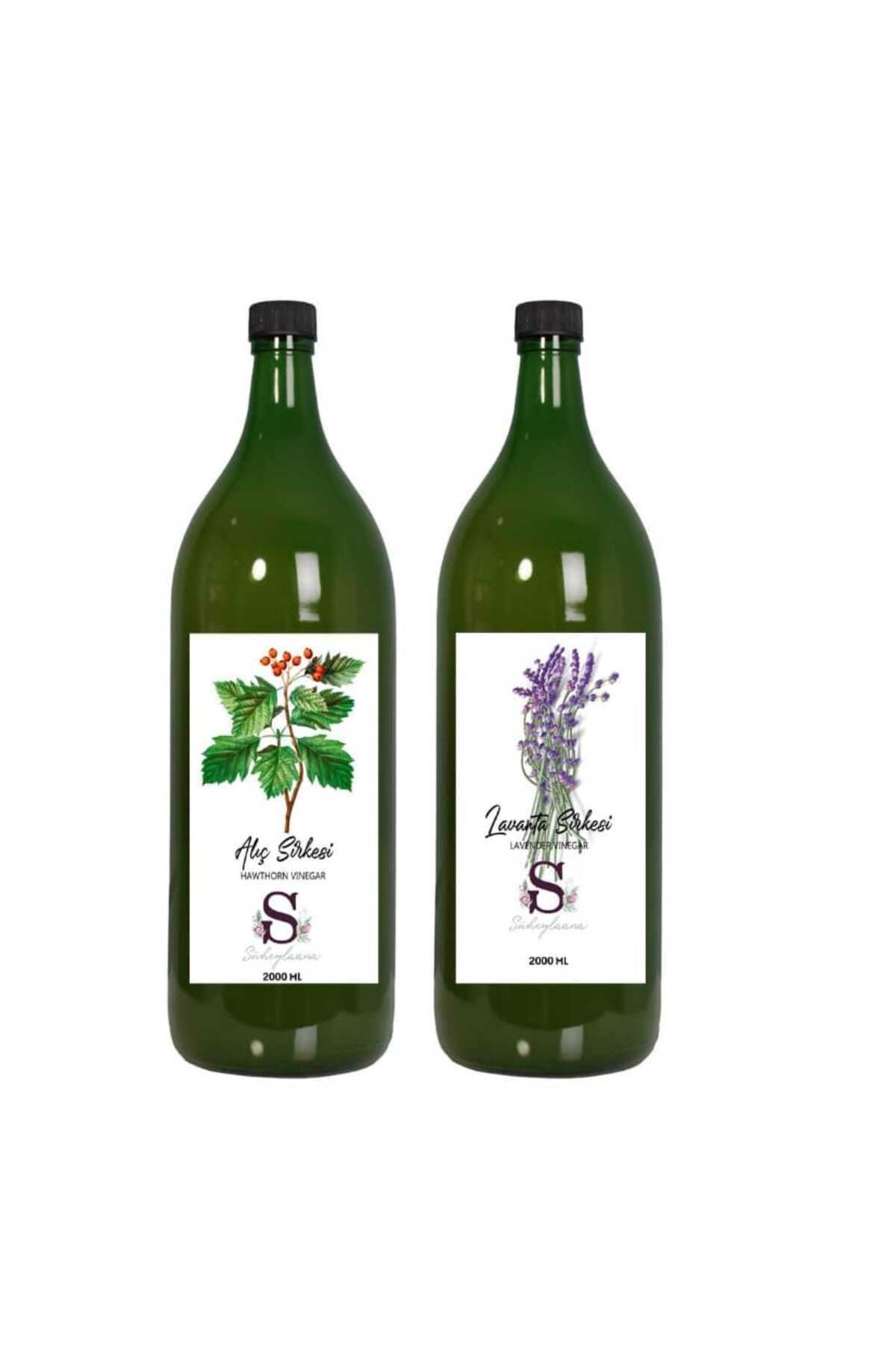 Süheylaana Doğal Alıç Sirkesi 2000 Ml - Doğal Lavanta Sirkesi 2000 Ml