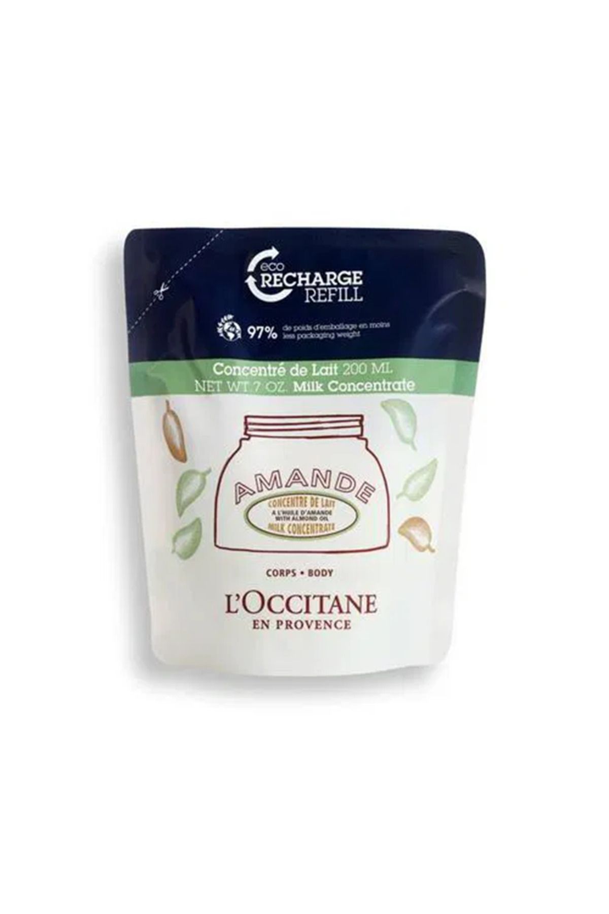 L'Occitane Cildi Nemlendiren Yumuşatan Omega 6, 9 Bakımından Zengin Badem Nemlendirici Vücut Kremi-Refill 200ml
