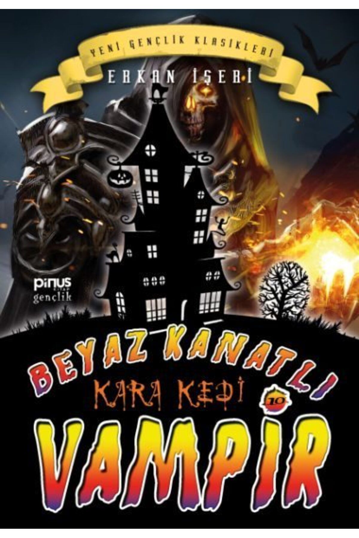 Destek Yayınları Beyaz Kanatlı Vampir 10 Kara Kedi