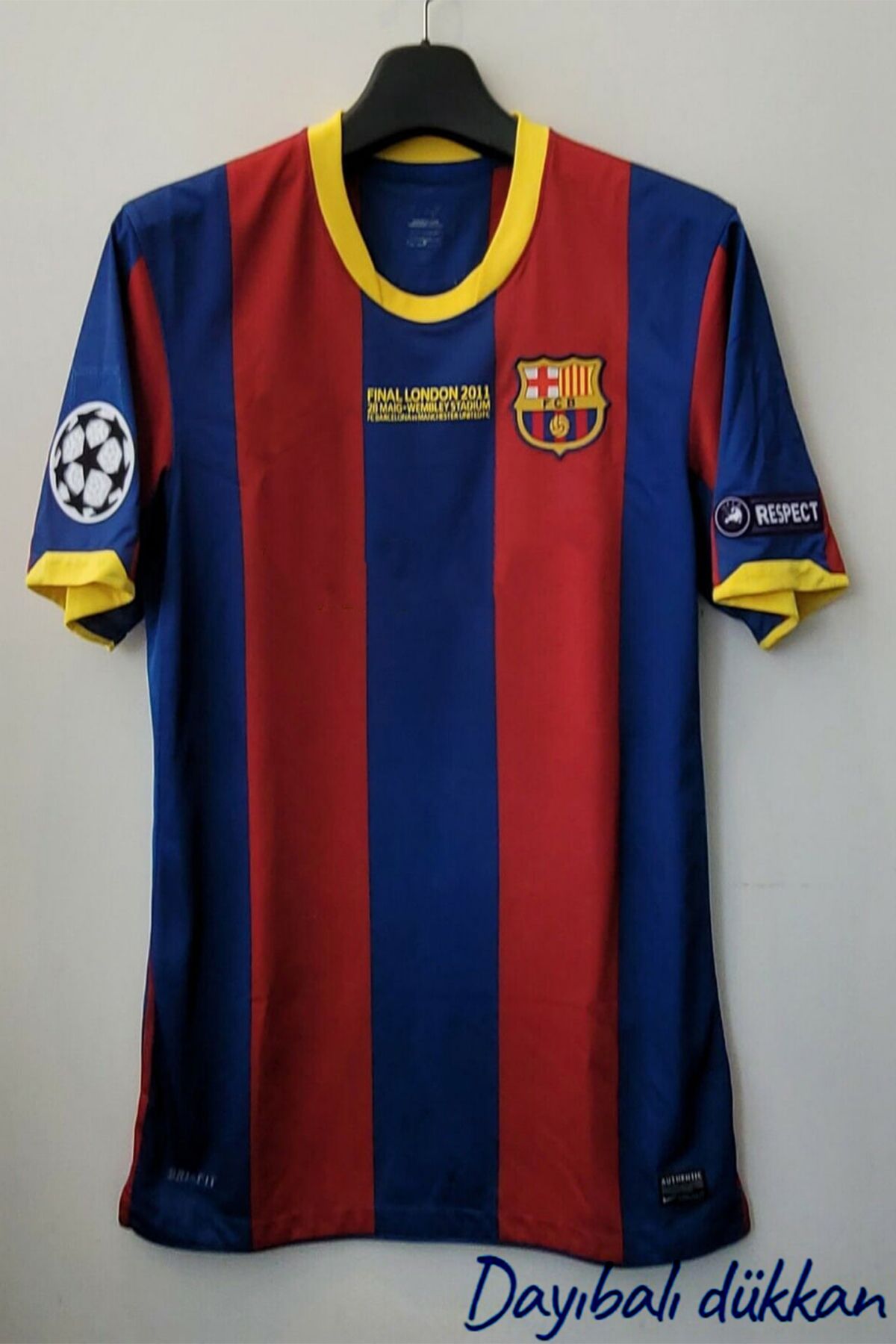 DAYIBALI DÜKKAN DAYIBALI Lionel Messi 2010/11 Kısa Kol Sampiyonlar Ligi Forması