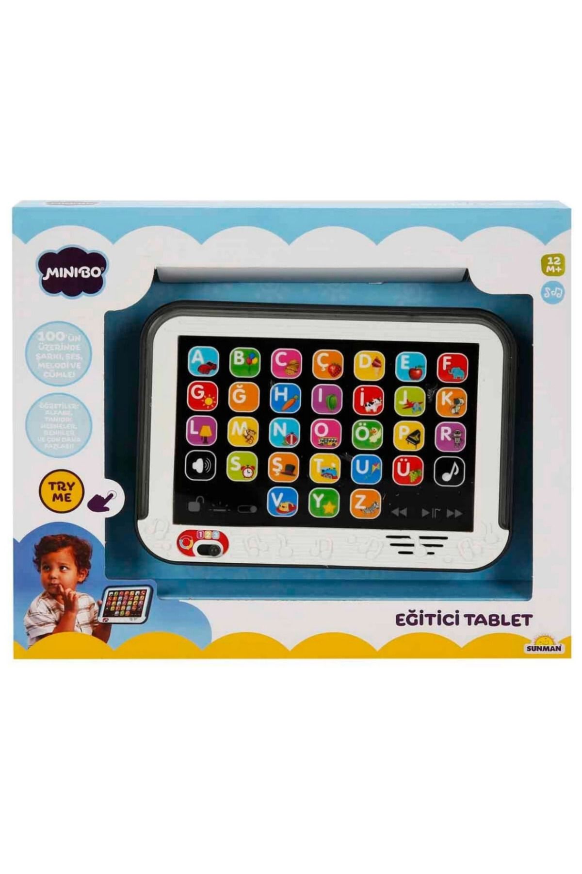 NW NessiWorld Nessiworld Minibo Sesli ve Işıklı Eğitici Tablet