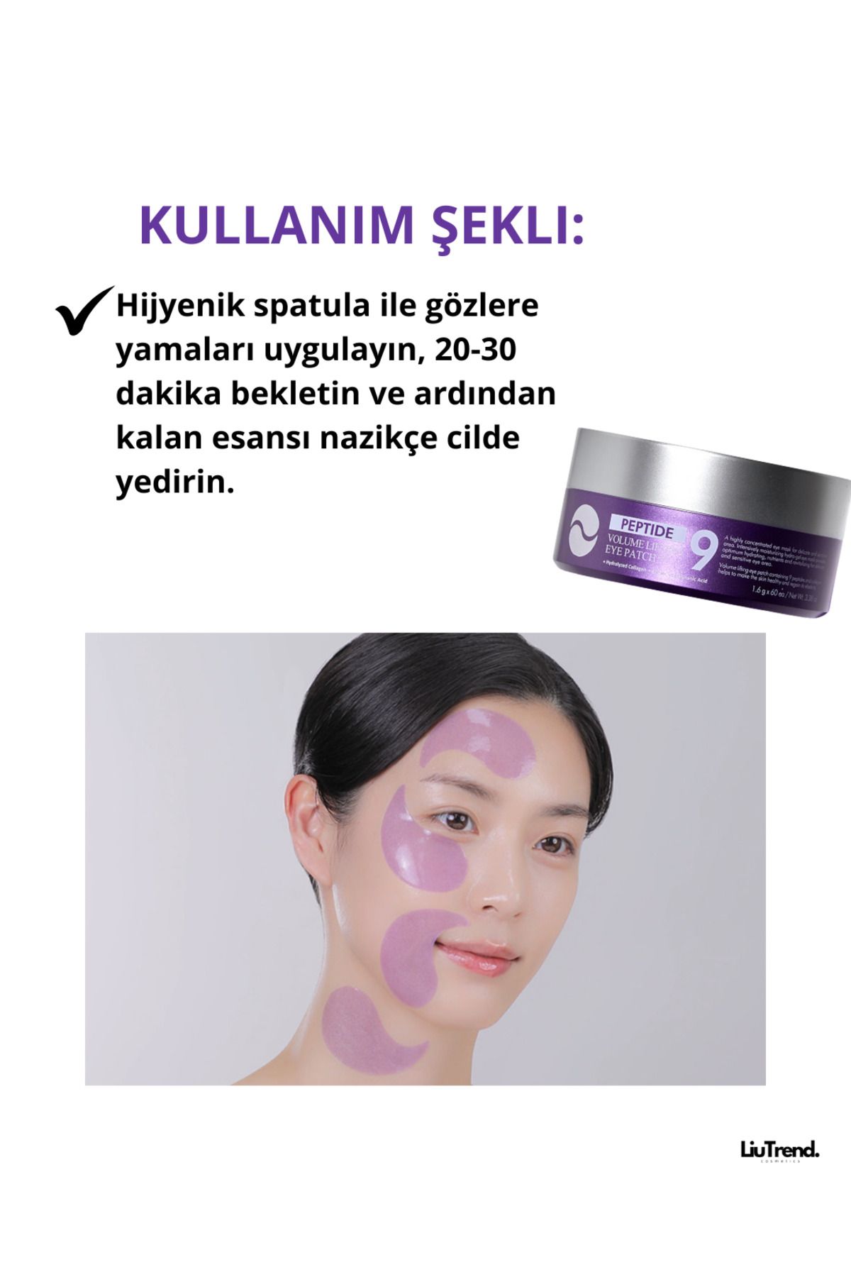 Medipeel-Peptide 9 Volume Lifting Eye Patch Pro 60 Patches Hydrogel Lifting Eye Patch with Peptide 5