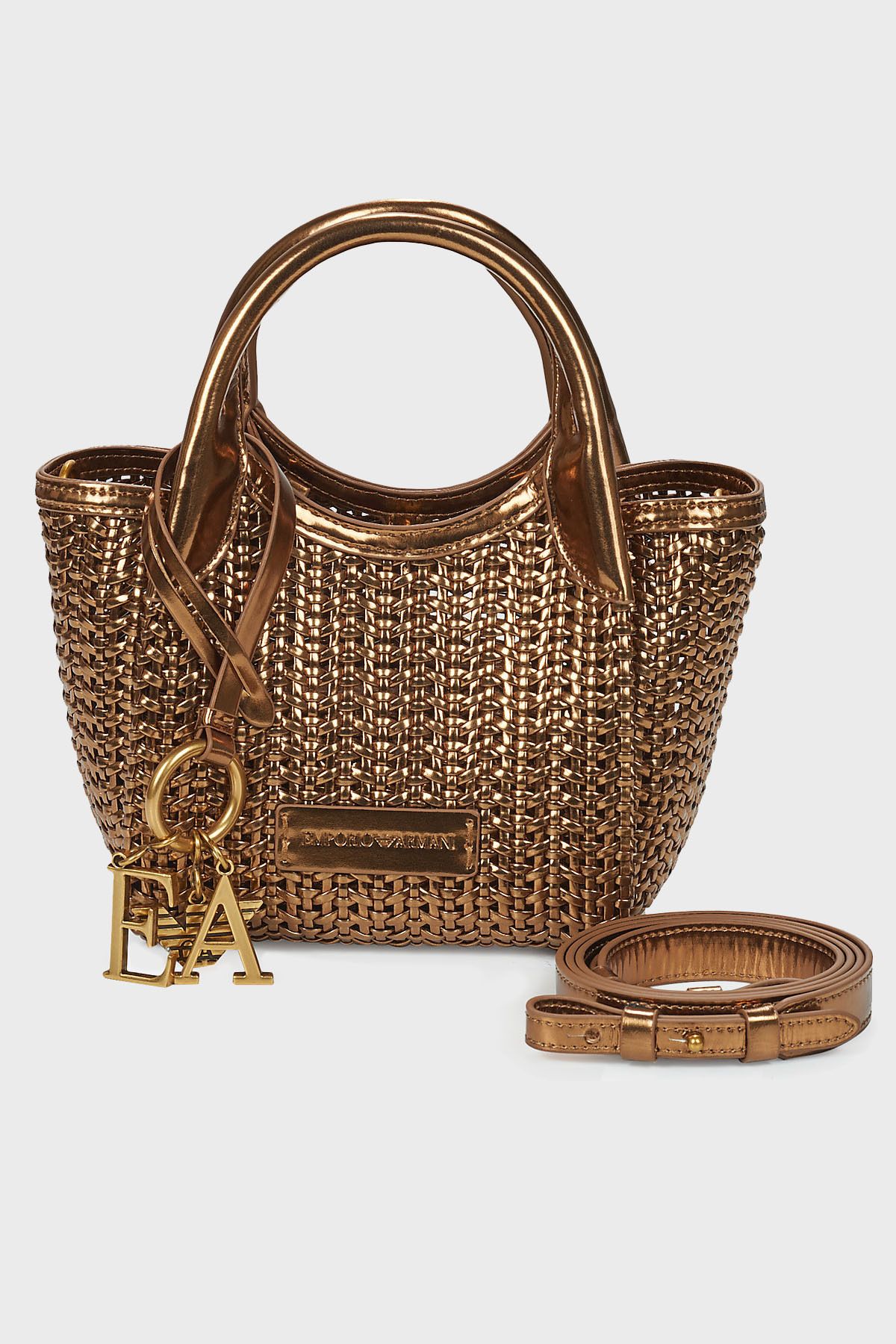 Emporio Armani Logolu Çıkarılabilir Askılı Çanta ÇANTA EW001011 AF15441 U6165