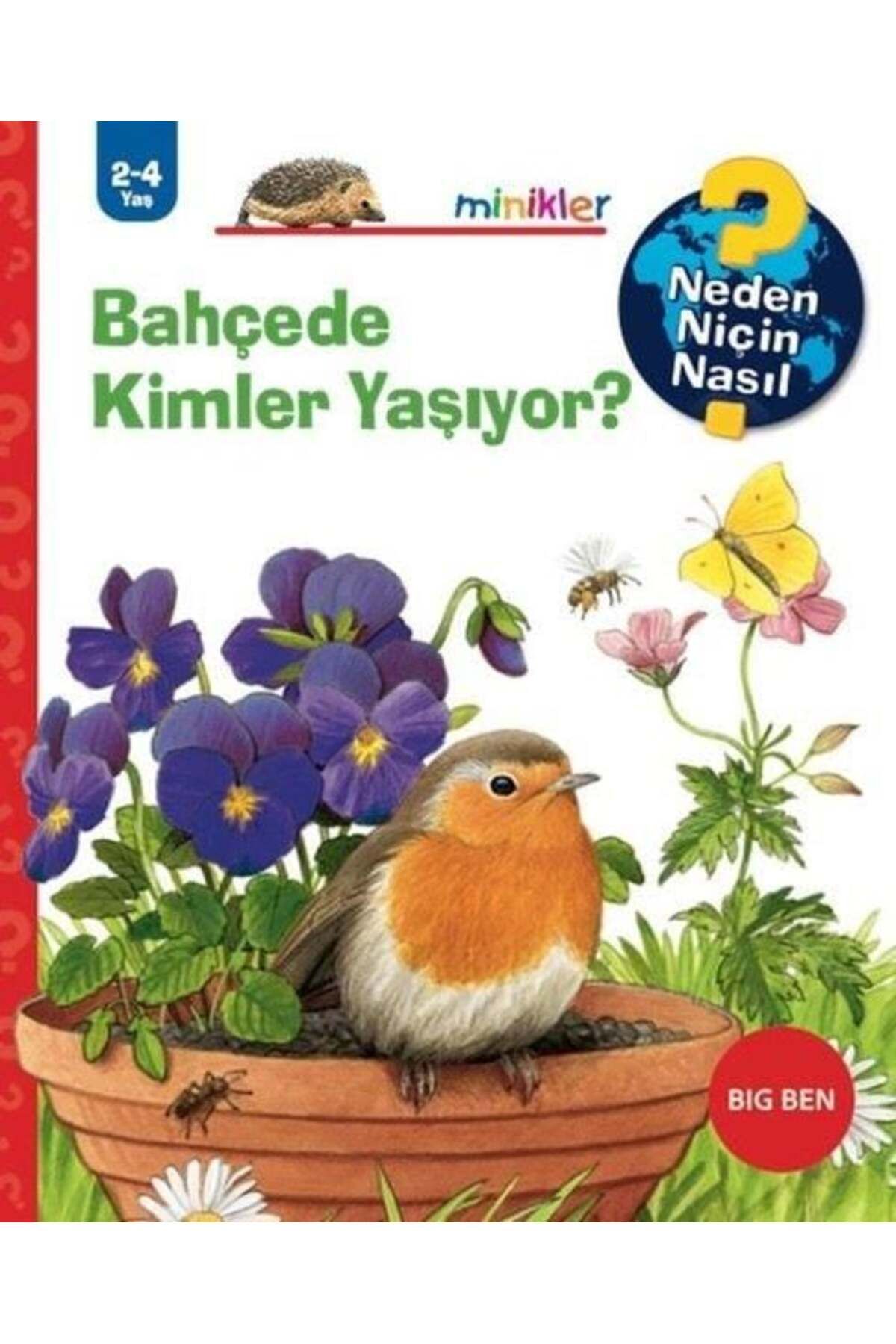 Destek Yayınları Bahçede Kimler Yaşıyor Neden Niçin Nasıl 2 4 Yaş