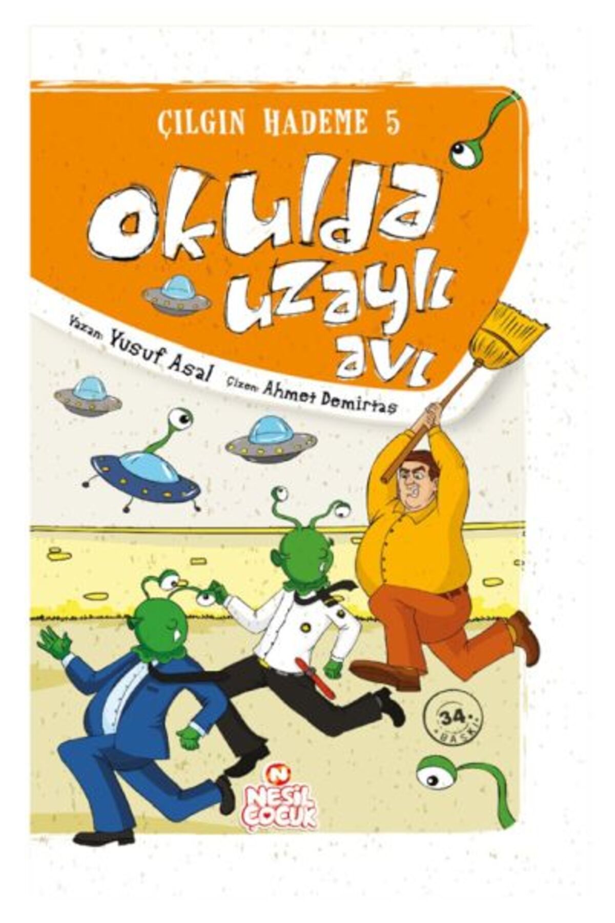 Destek Yayınları Okulda Uzaylı Avı Çılgın Hademe 5