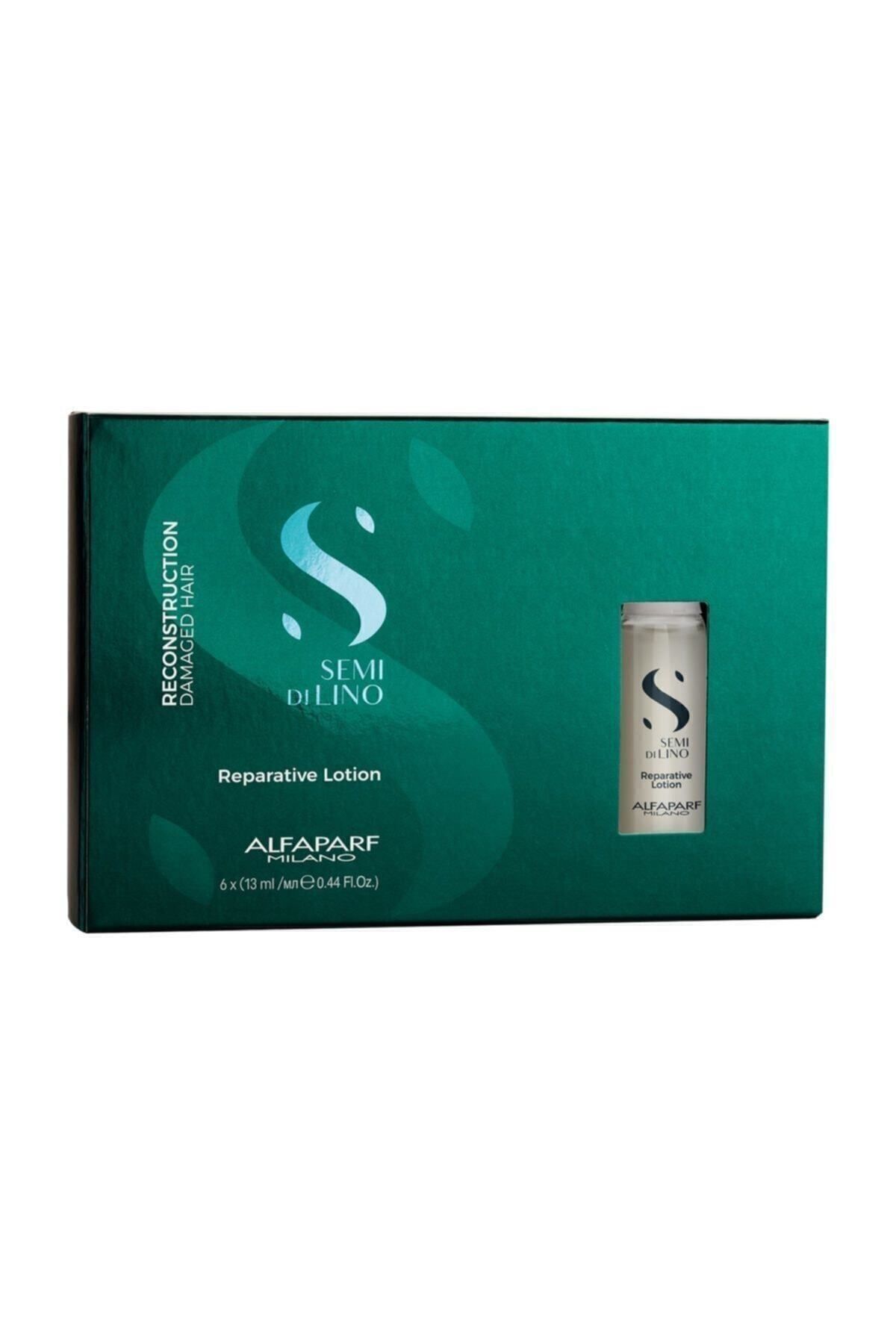 Alfaparf Yeni SEMİİ Di Lino Reconstruction Reparative Lotion 6x13ml evde bakım 106 alfaparfeva008