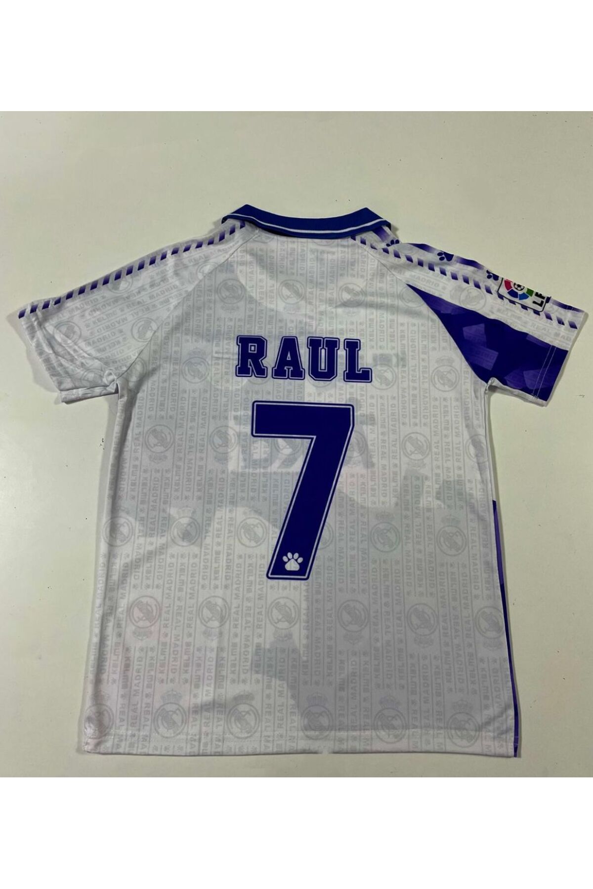 DAYIBALI DÜKKAN DAYIBALI RAUL BEYAZ KISA KOL RETRO FORMA NOSTALJİ