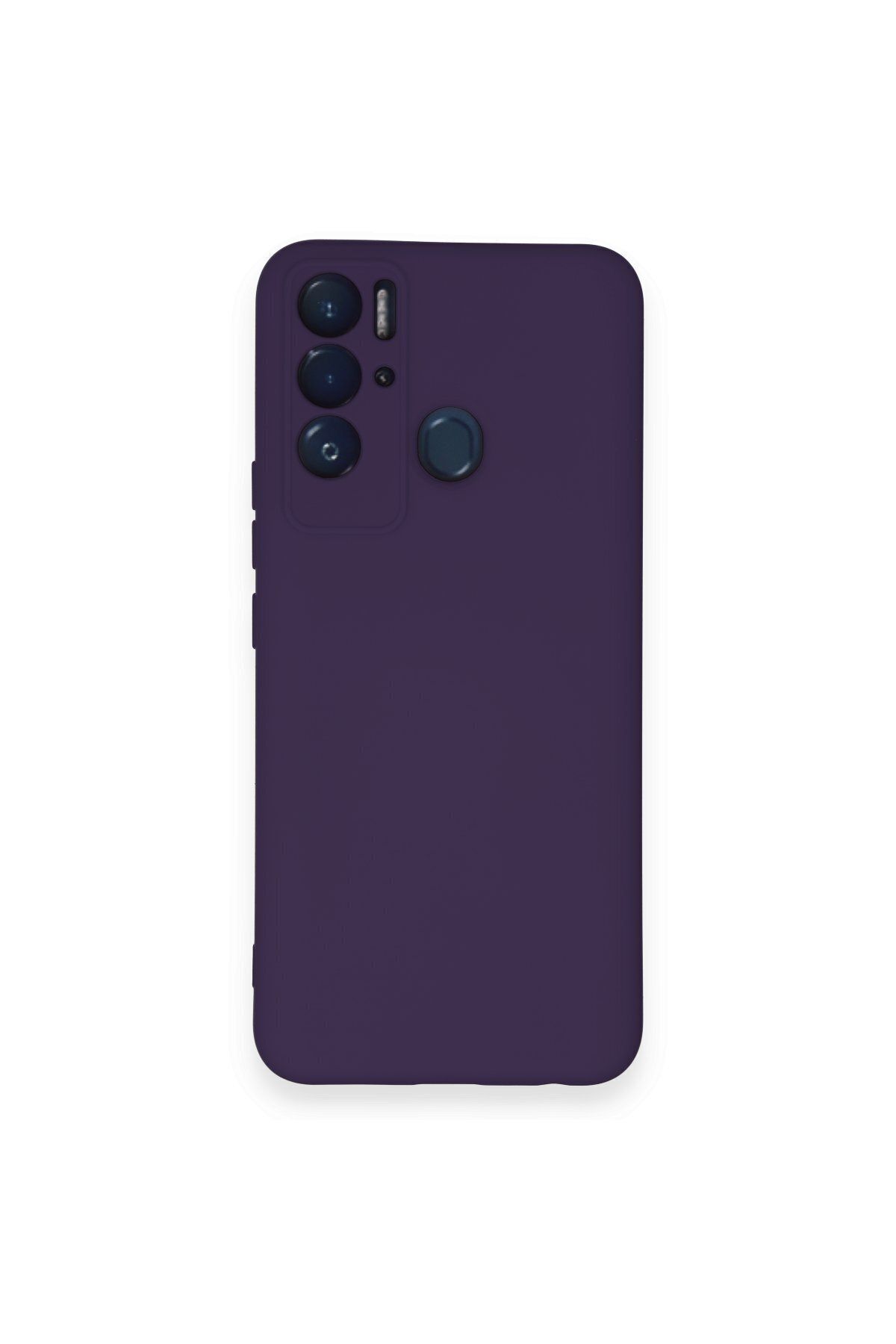cepmoda Tecno Pova Neo Uyumlu - Cpmd içi kadife Soft-Nano Doku Kapak/Kılıf - MOR