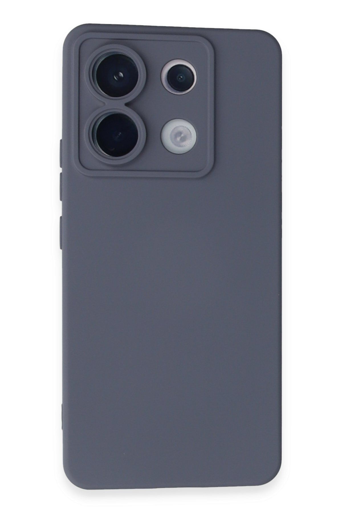 cepmoda Xiaomi Redmi Note 13 PRO 5G Telefon Kılıfı - Lansman, iÇi Süet/Kadife, Soft v2 - GRİ