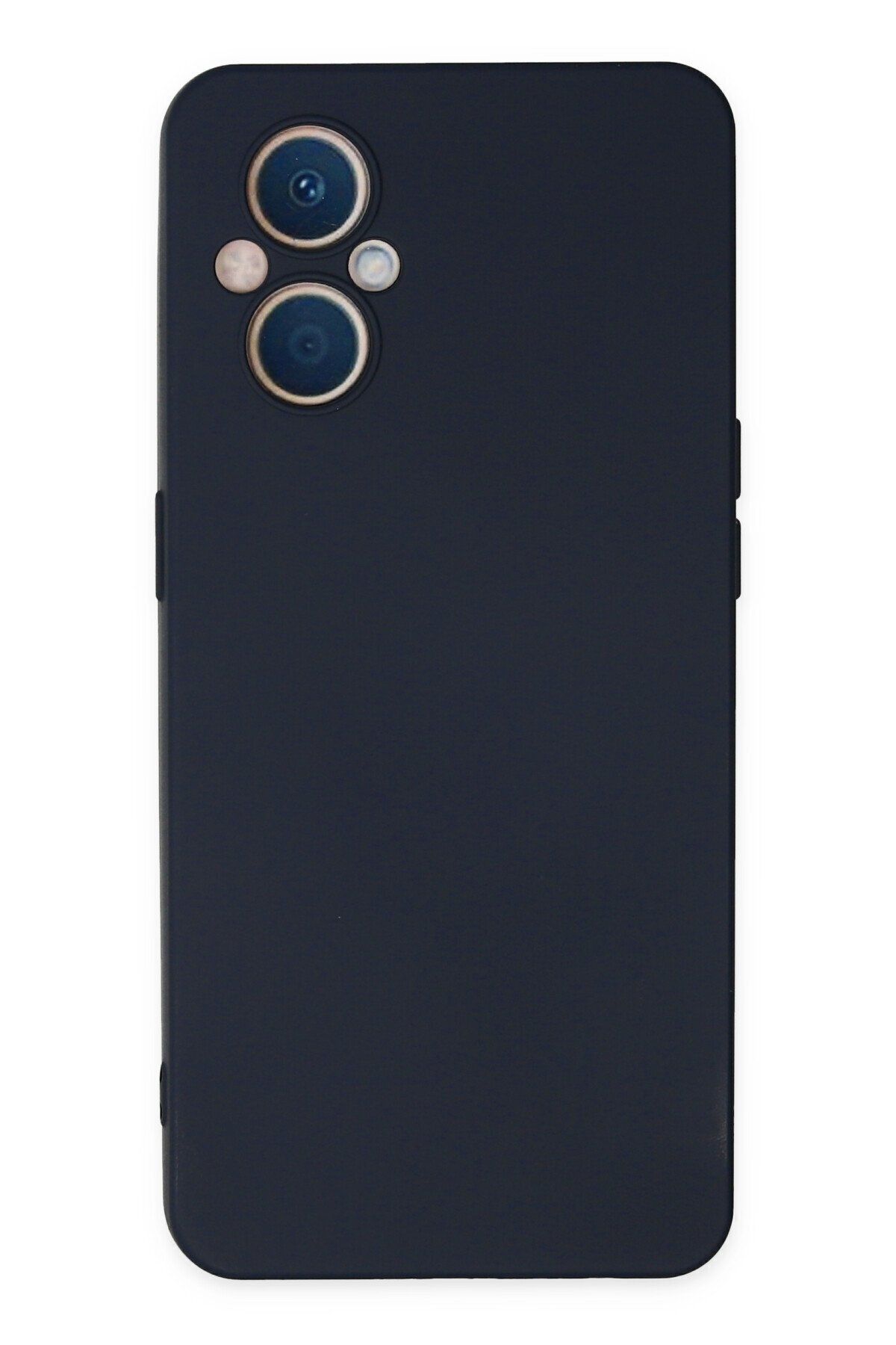 cepmoda Oppo Reno 7 Lite Uyumlu Telefon Kılıfı - Lansman, iÇi Süet/Kadife, Soft - LACİVERT