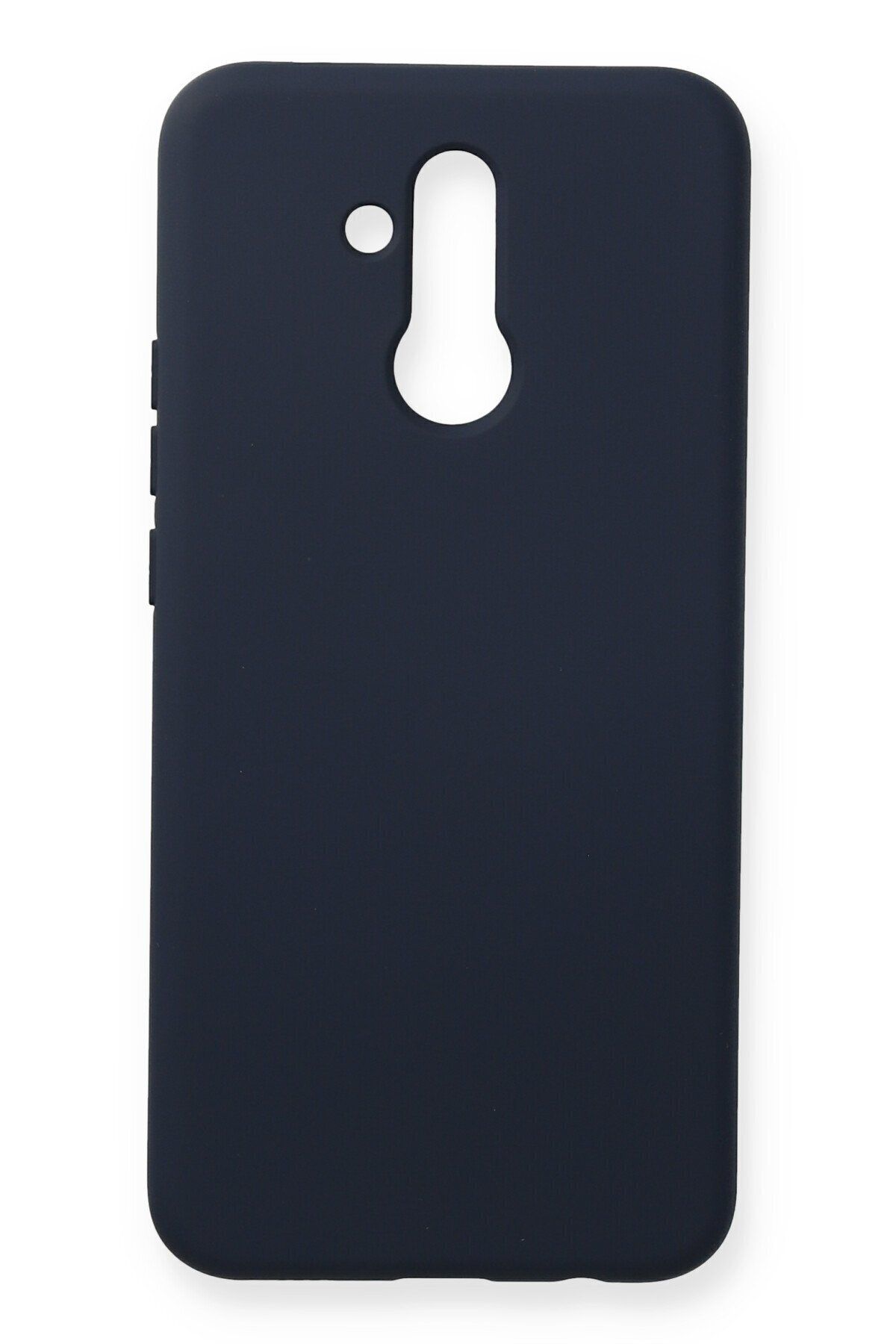 cepmoda Huawei Mate 20 Lite Uyumlu Telefon Kılıfı - Lansman, iÇi Süet/Kadife, Soft - LACİVERT