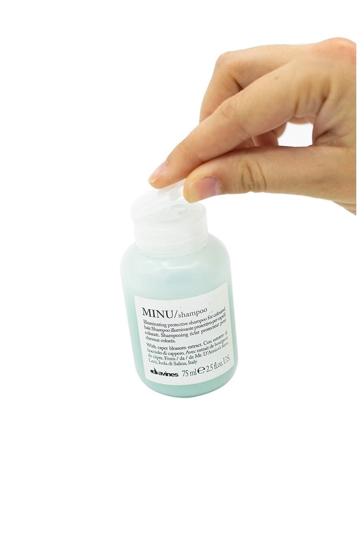 Davines Besleyici Minu Saç Rengi Ömrünü Uzatan Nemlendirici Şampuan{75056] 250ml 1560 KUAFOREVA108