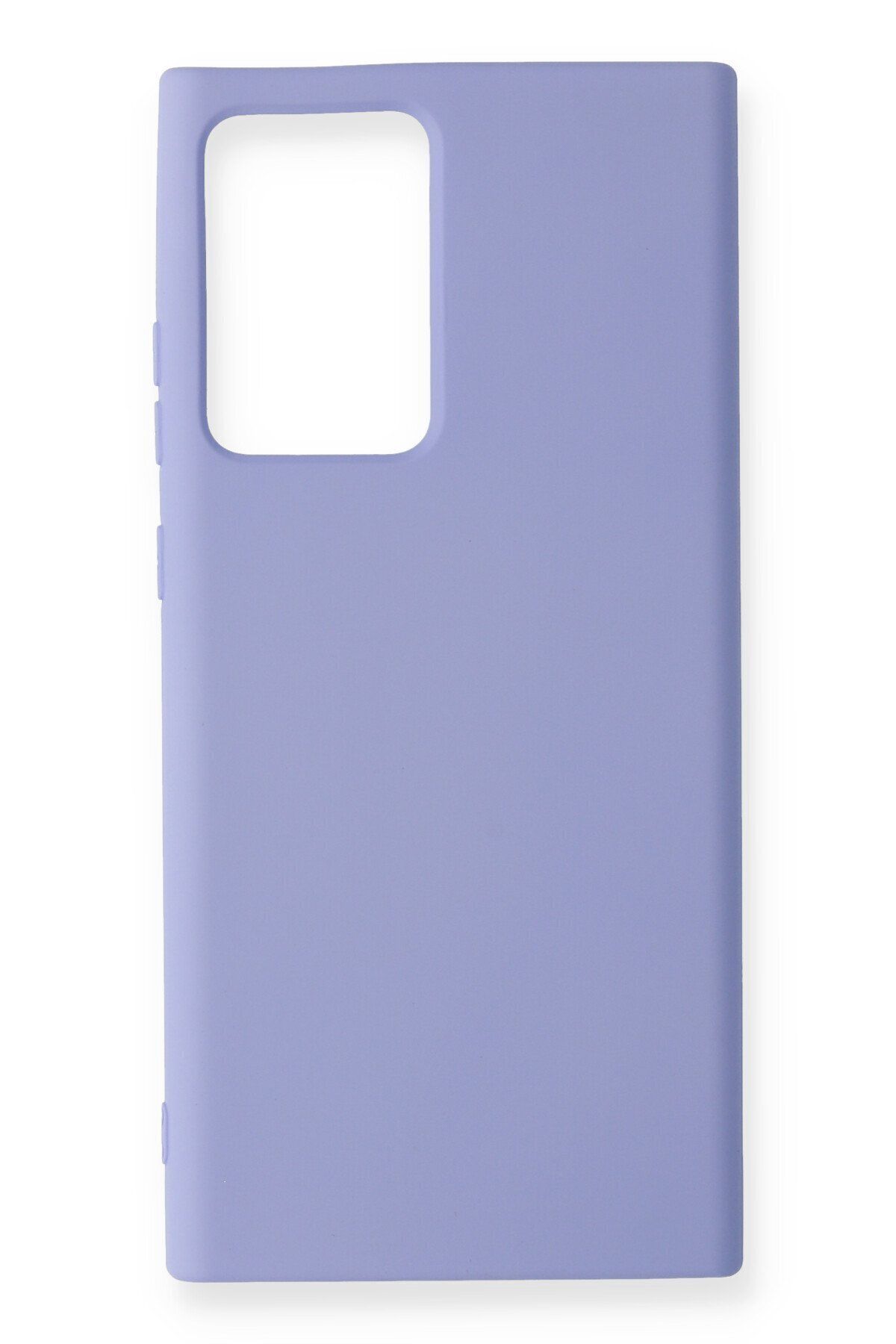 cepmoda Galaxy Note 20 Ultra Uyumlu - Cpmd içi kadife Soft-Nano Doku Kapak/Kılıf - LİLA
