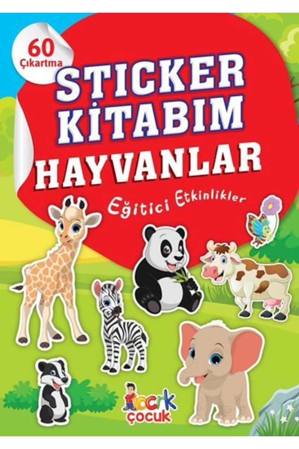 Destek Yayınları Stıcker Kitabım Hayvanlar