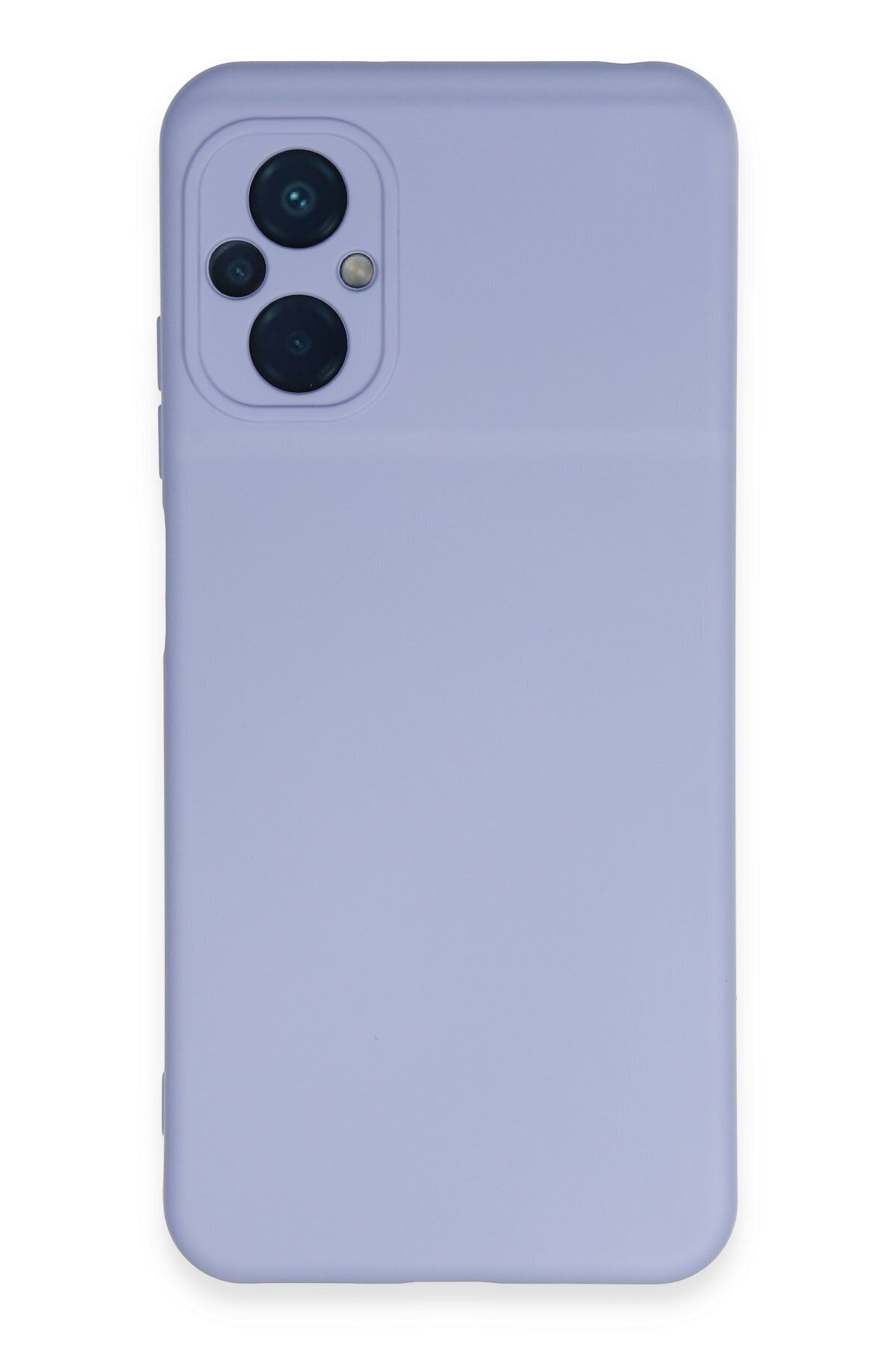 cepmoda Xiaomi Poco M5 Uyumlu Telefon Kılıfı - Lansman, iÇi Süet/Kadife, Soft - LİLA