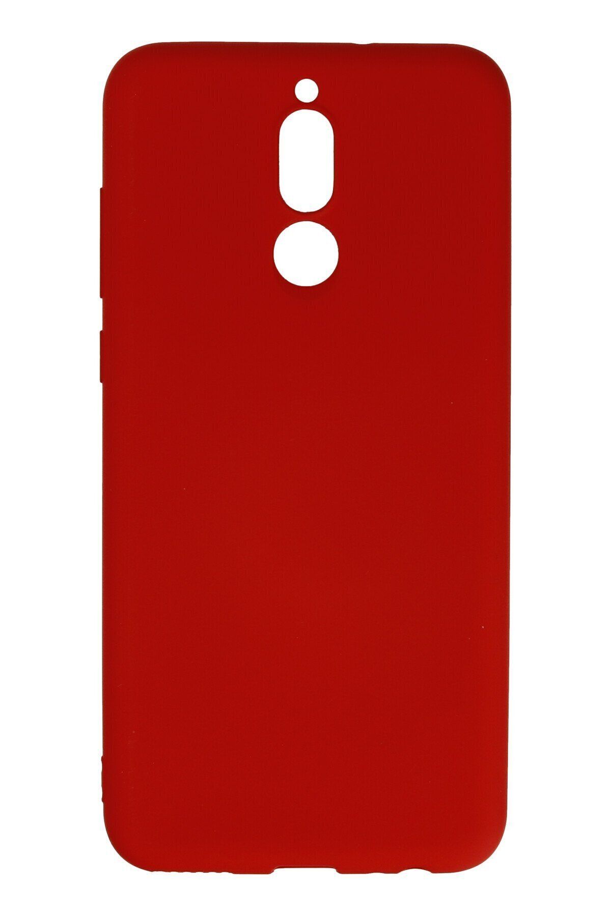 cepmoda Huawei Mate 10 Lite Uyumlu Telefon Kılıfı - Lansman, iÇi Süet/Kadife, Soft - KIRMIZI