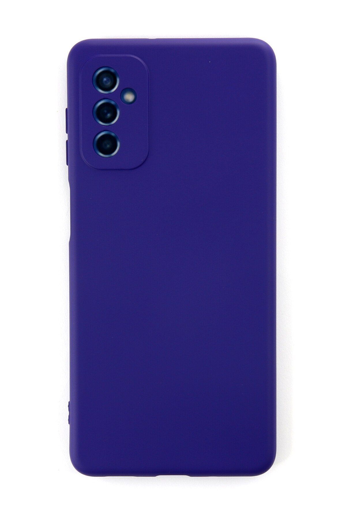 cepmoda Samsung Galaxy M52 5G Uyumlu Telefon Kılıfı - Lansman, iÇi Süet/Kadife, Soft - MOR