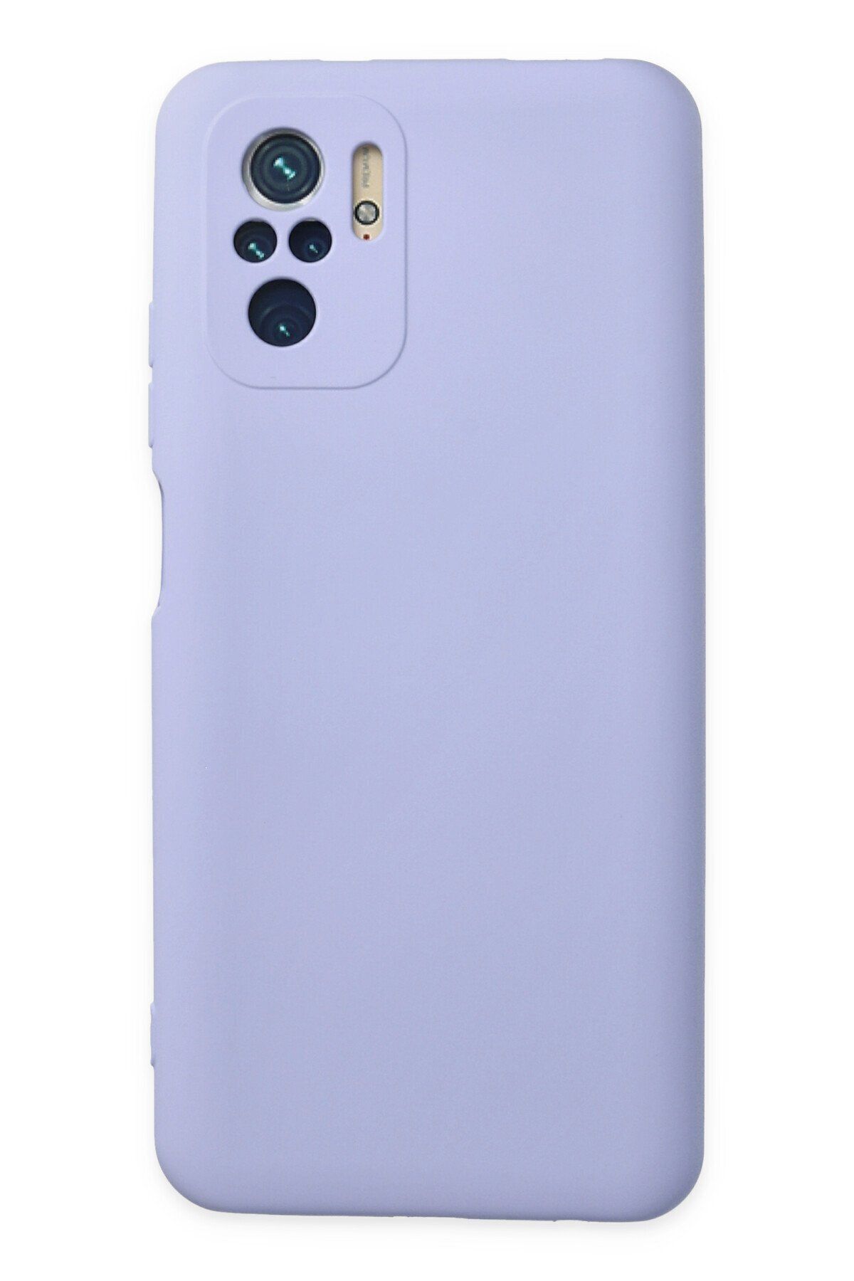 cepmoda Xiaomi Poco M5s Uyumlu - Cpmd içi kadife Soft-Nano Doku Kapak/Kılıf - LİLA