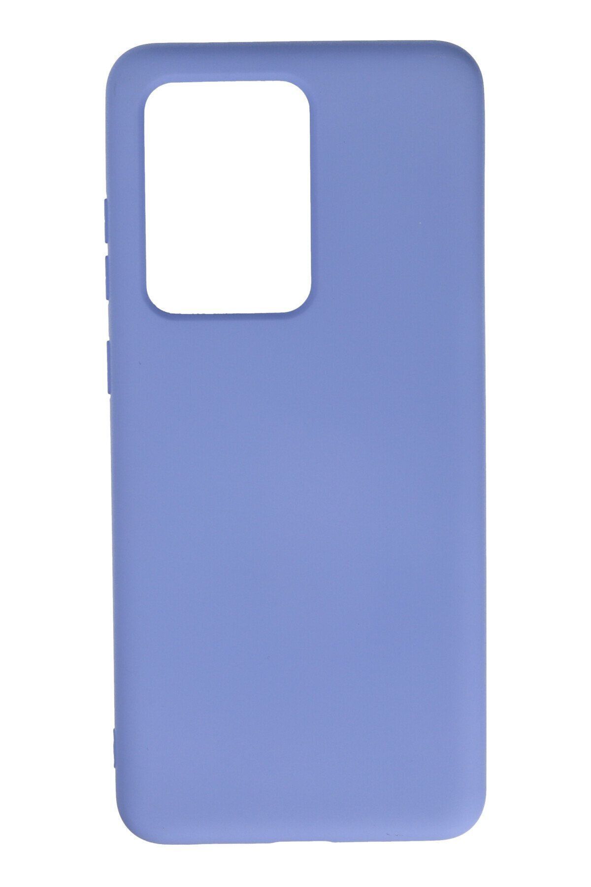 cepmoda Samsung Galaxy S20 Ultra Uyumlu Telefon Kılıfı - Lansman, iÇi Süet/Kadife, Soft - LİLA
