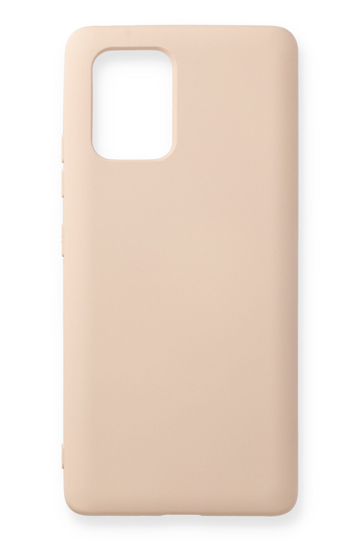 cepmoda Galaxy S10 Lite - Cpmd içi kadife Soft-Nano Doku Kapak/Kılıf Uyumlu - PUDRA