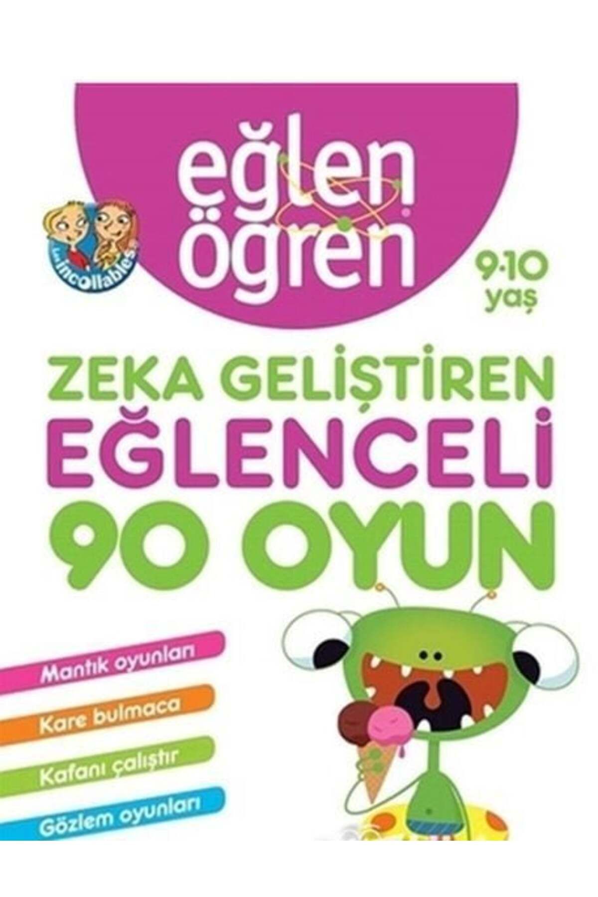 Destek Yayınları Eğlen Öğren 910 Yaş Zeka Geliştiren Eğlenceli 90 Oyun