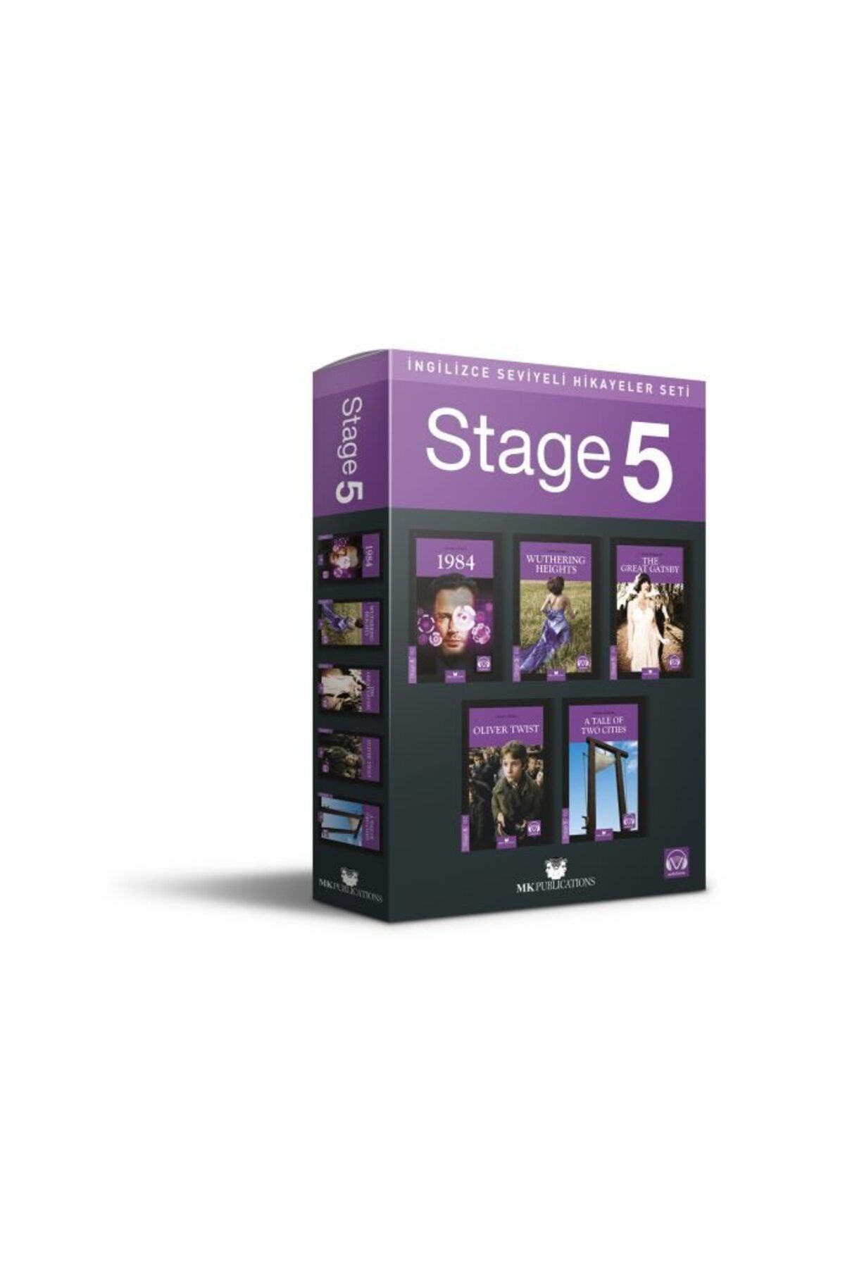 Destek Yayınları İngilizce Seviyeli Hikayeler Seti Stage5