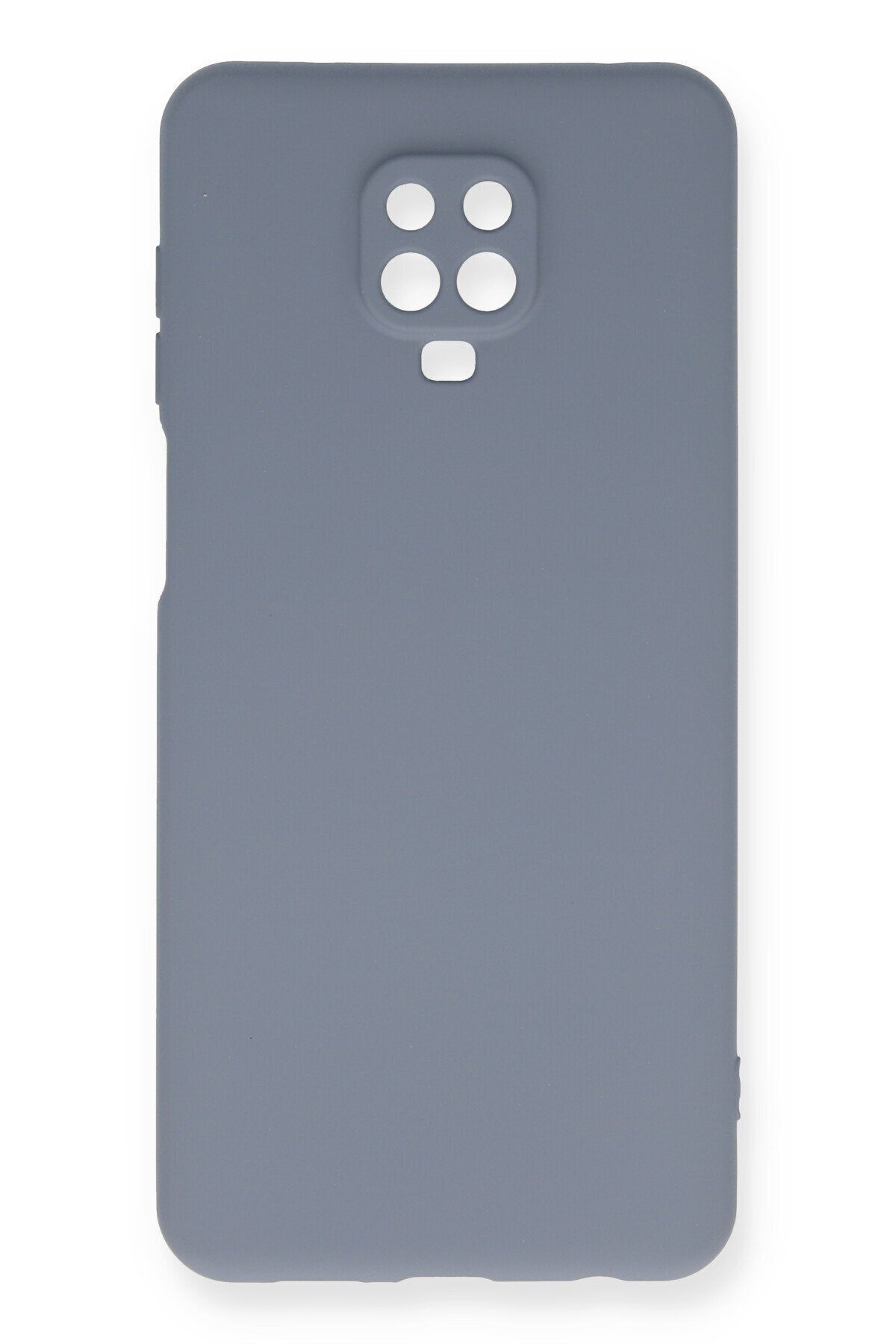 cepmoda Xiaomi Redmi Note 9S Telefon Kılıfı - Lansman, iÇi Süet/Kadife, Soft v2 - GRİ