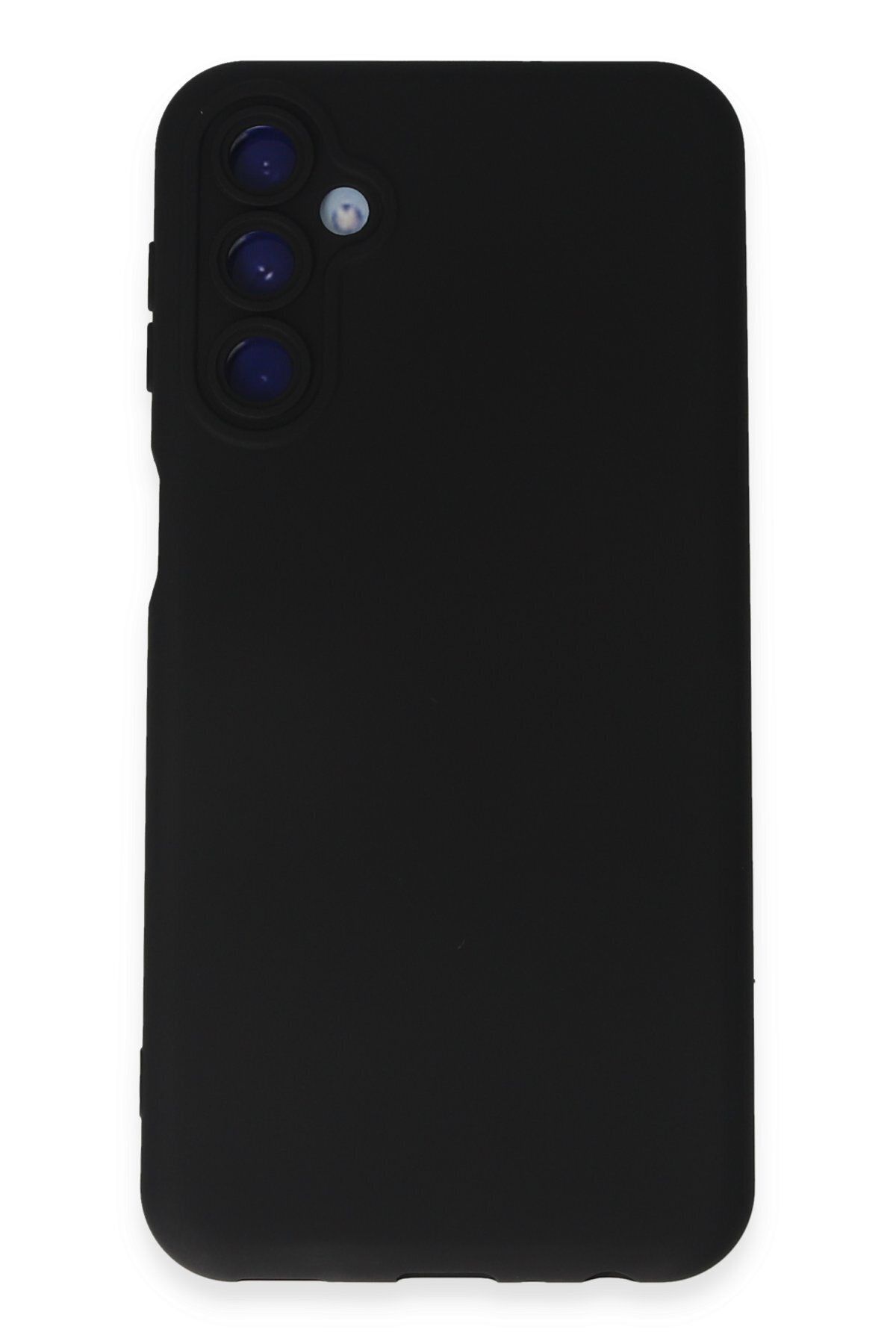 cepmoda Galaxy M14 5G - Cpmd içi kadife Soft-Nano Doku Kapak/Kılıf - SİYAH uyumlu