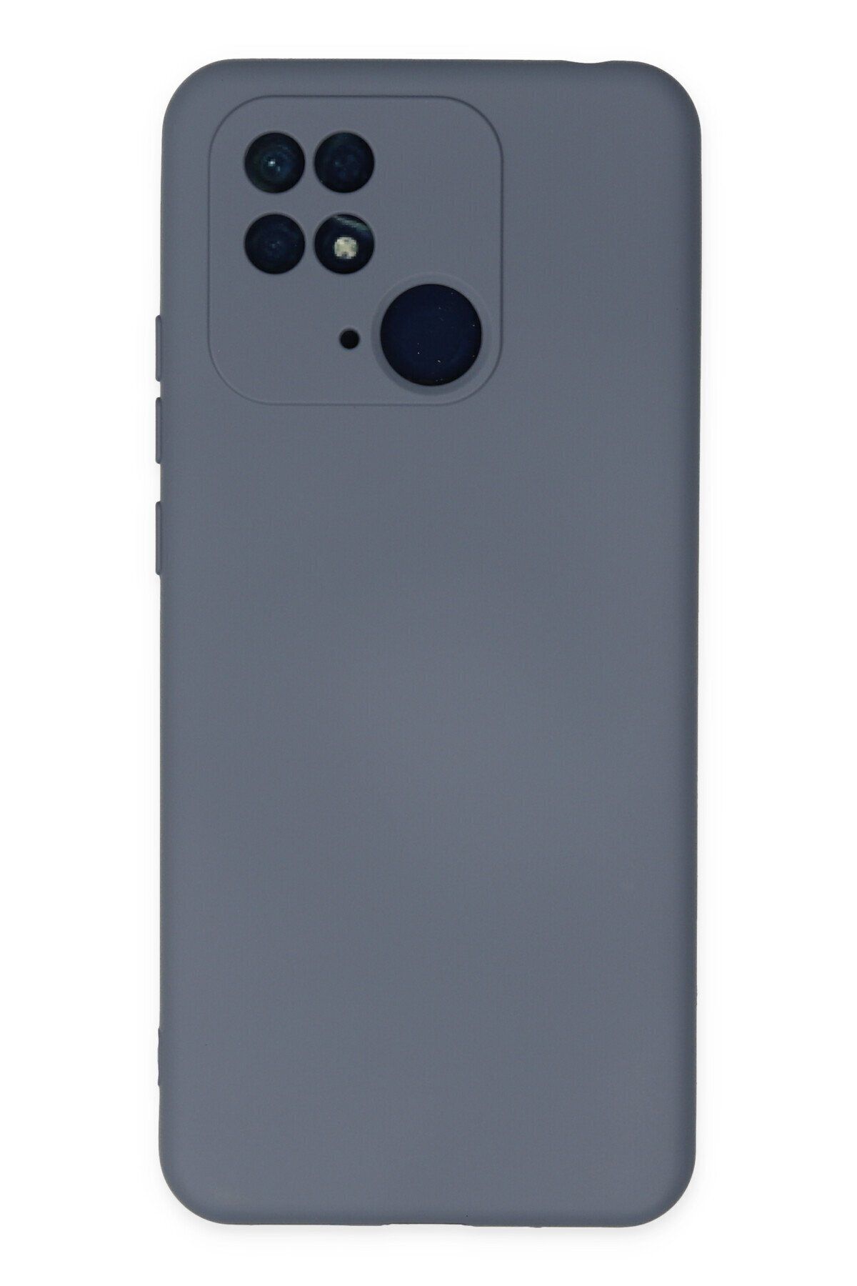 cepmoda Xiaomi Redmi 10C - Cpmd Uyumlu içi kadife Soft-Nano Doku Kapak/Kılıf - GRİ
