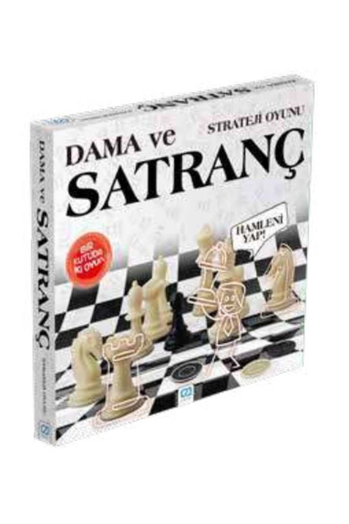 Destek Yayınları Dama Ve Satranç Kutulu Oyun