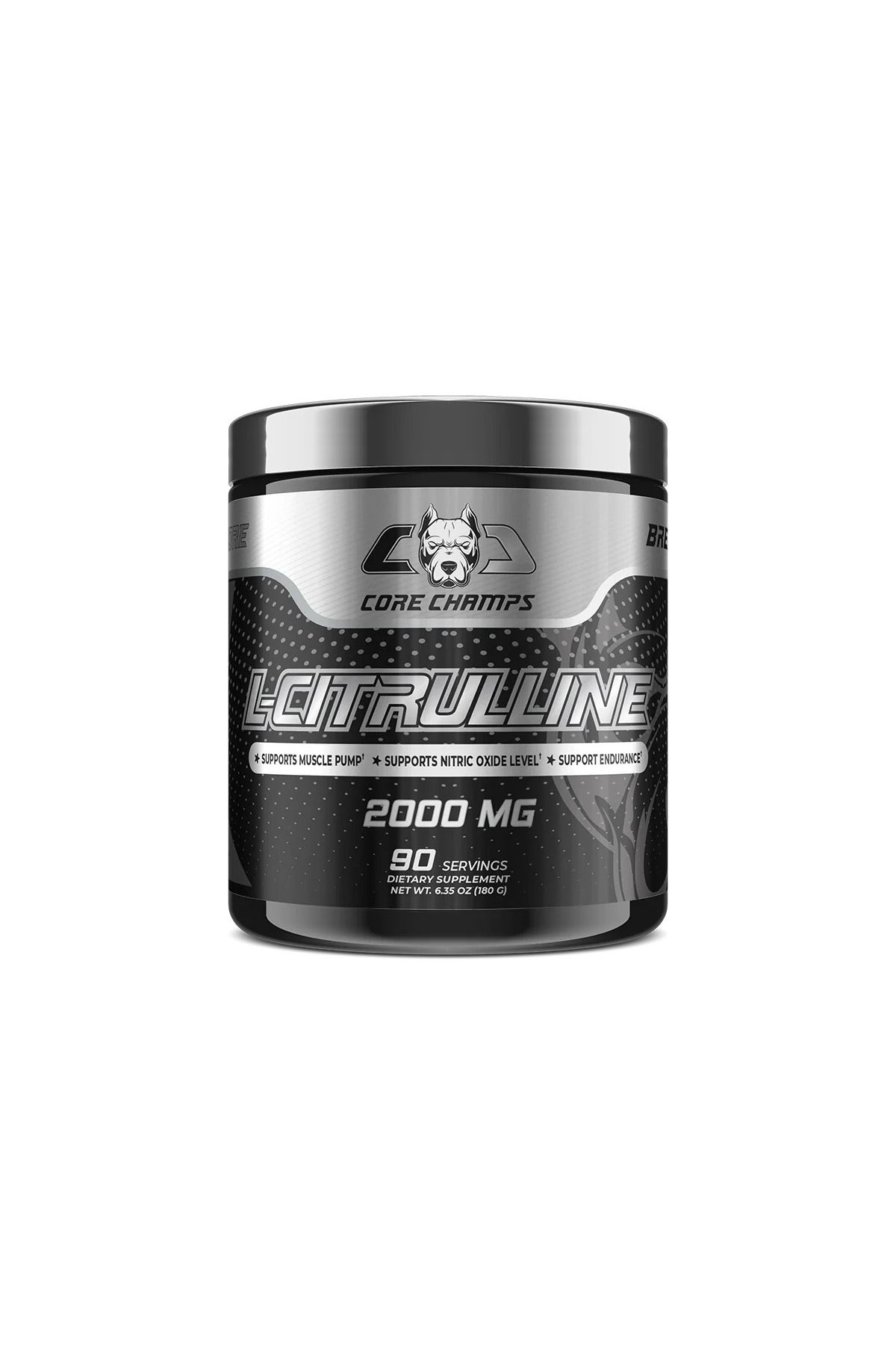 CORE CHAMPS L-CİTRULLİNE 2000 Mg 90 SERVİS (ABD MENŞEİ) FDA ONAYLI