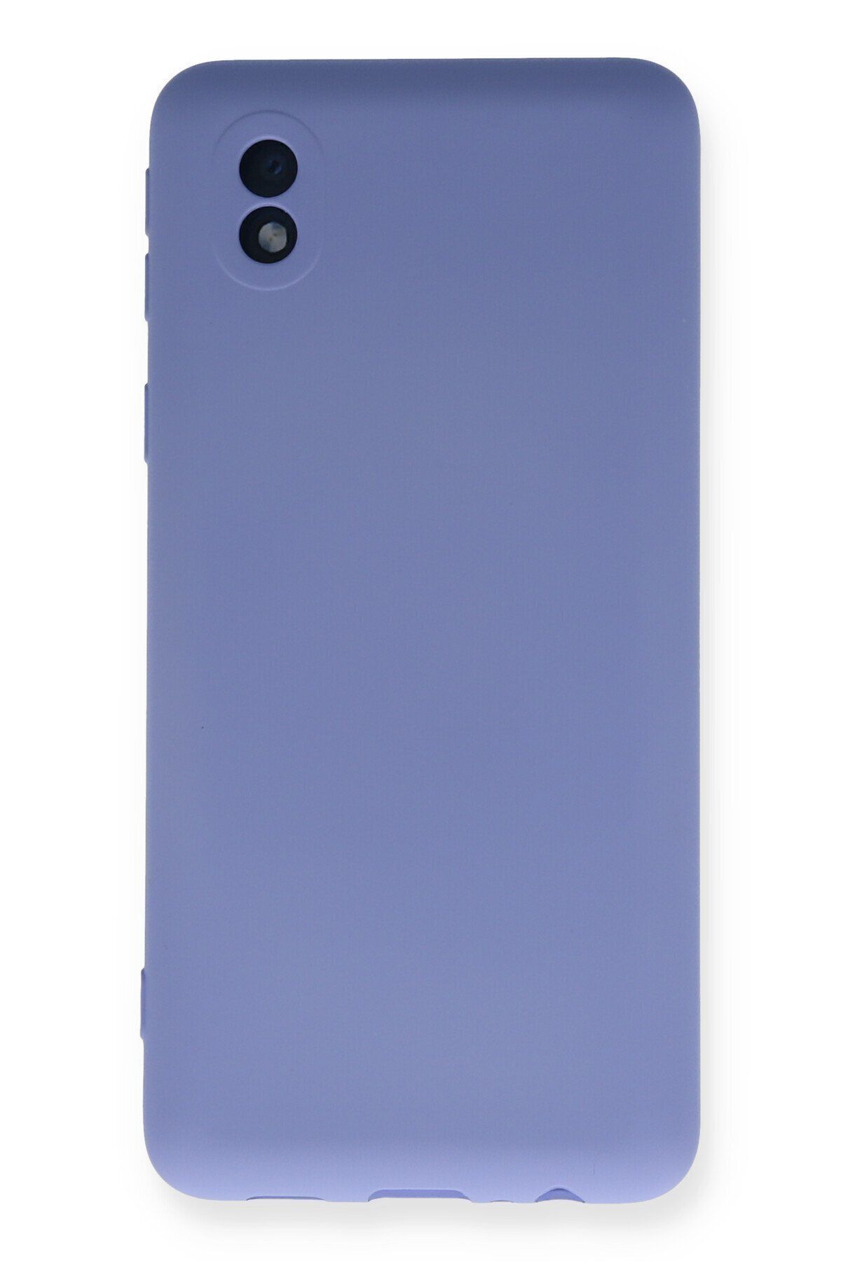 cepmoda Galaxy A01 Core - Cpmd içi kadife Soft-Nano Doku Kapak/Kılıf - LİLA uyumlu