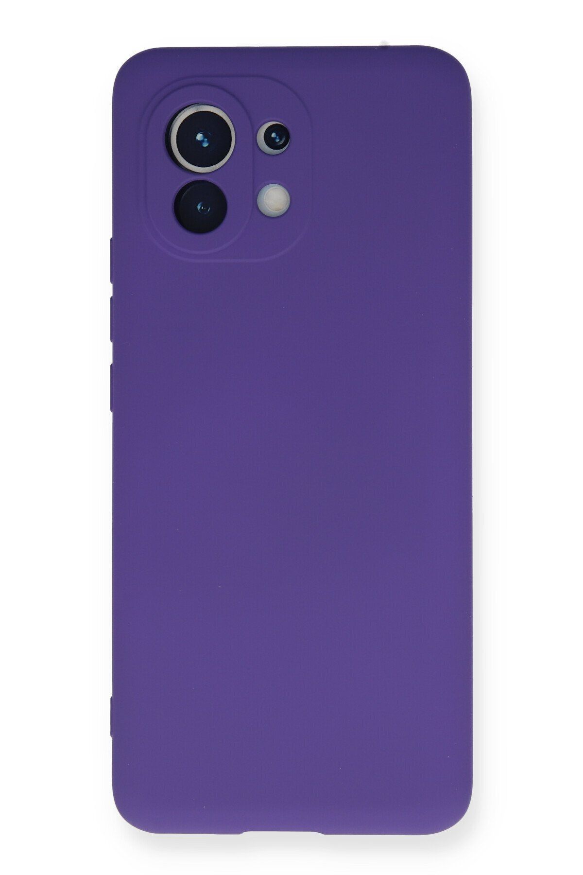 cepmoda Xiaomi Mi 11 Telefon Kılıfı - Lansman, iÇi Süet/Kadife, Soft v2 - MOR