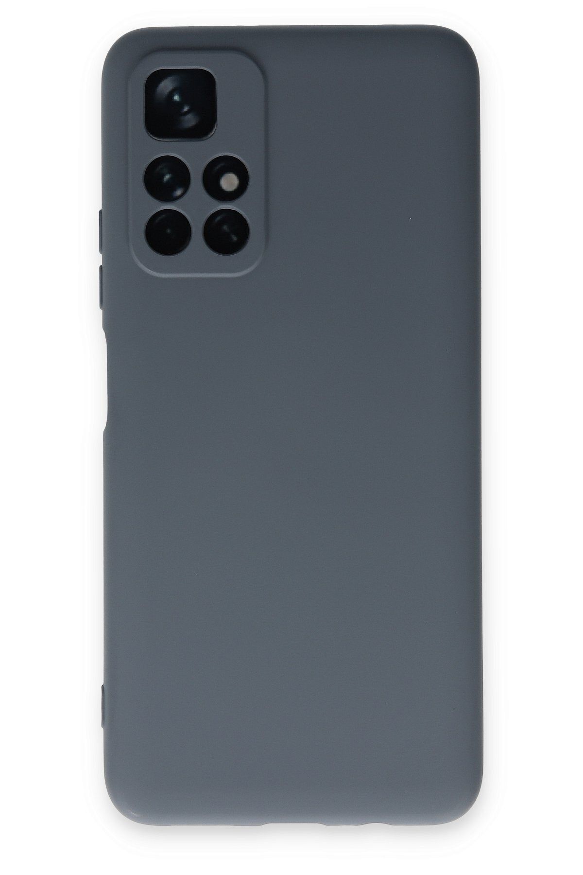 cepmoda Xiaomi Poco M4 Pro 5G Telefon Kılıfı - Lansman, iÇi Süet/Kadife, Soft v2 - GRİ