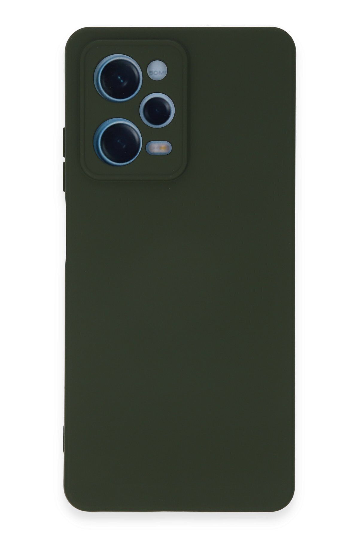 cepmoda Xiaomi Redmi Note 12 Pro 5G Uyumlu Telefon Kılıfı - Lansman, iÇi Süet/Kadife, Soft - KOYU YEŞİL