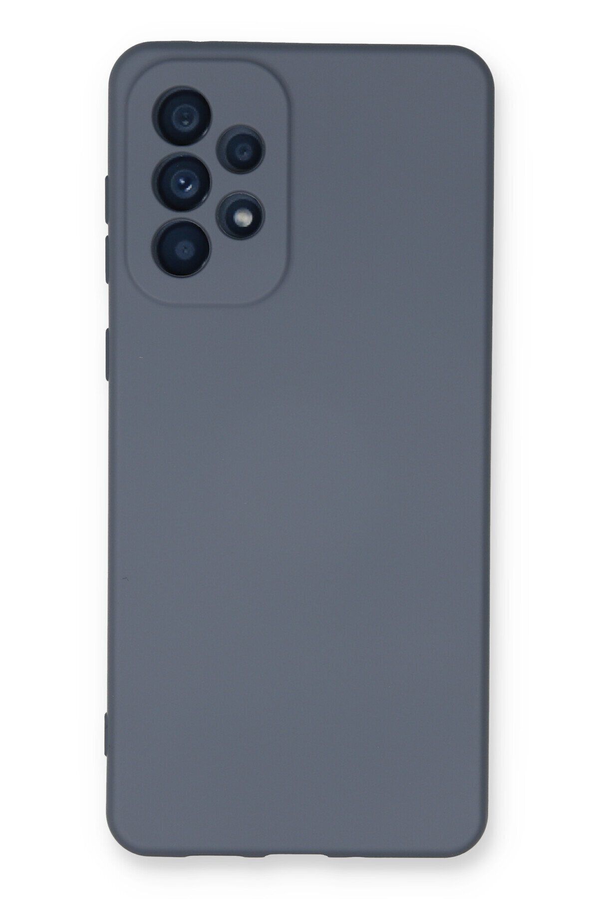 cepmoda Galaxy A33 5G - Uyumlu Cpmd içi kadife Soft-Nano Doku Kapak/Kılıf - GRİ