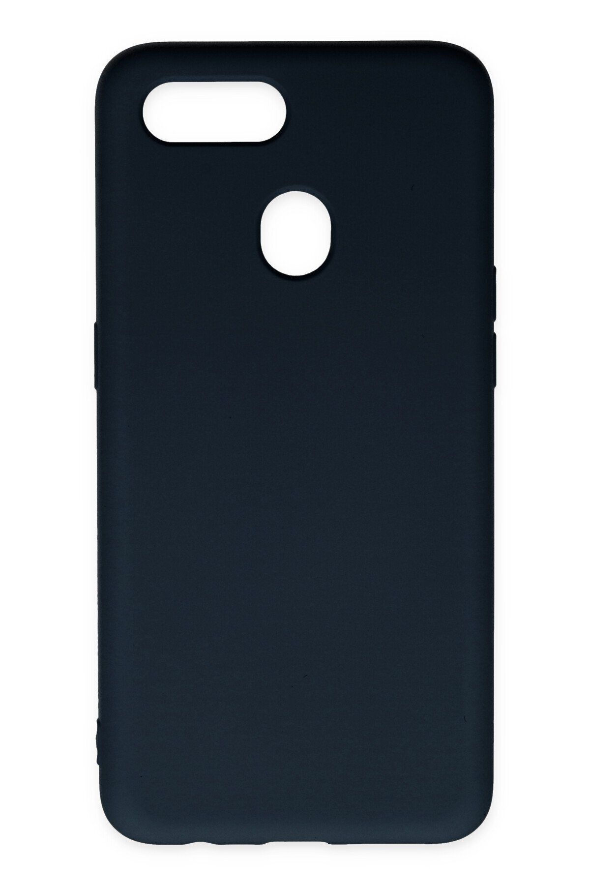 cepmoda Oppo A12 Uyumlu Telefon Kılıfı - Lansman, iÇi Süet/Kadife, Soft - LACİVERT