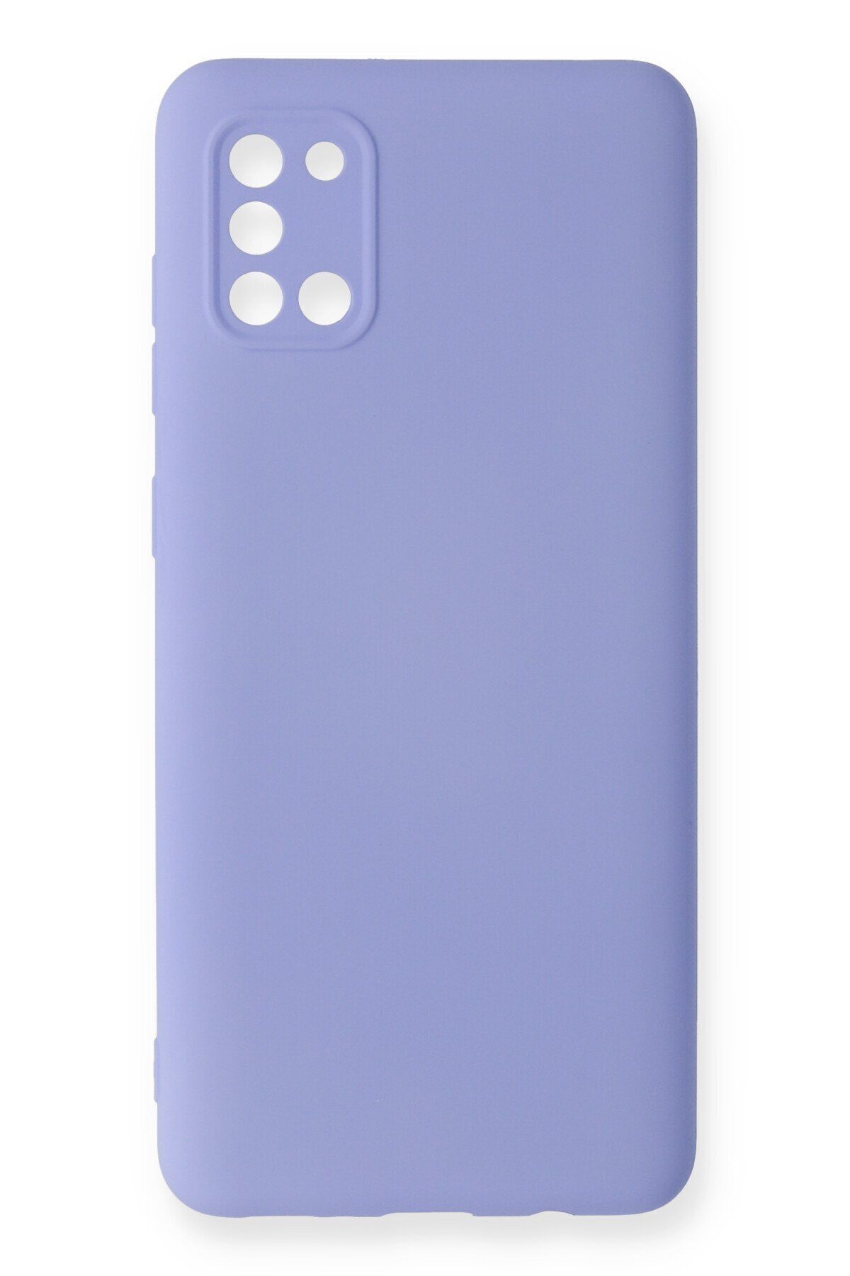 cepmoda Samsung Galaxy A31 - Cpmd içi kadife Soft-Nano Doku Kapak/Kılıf  uyumlu - LİLA