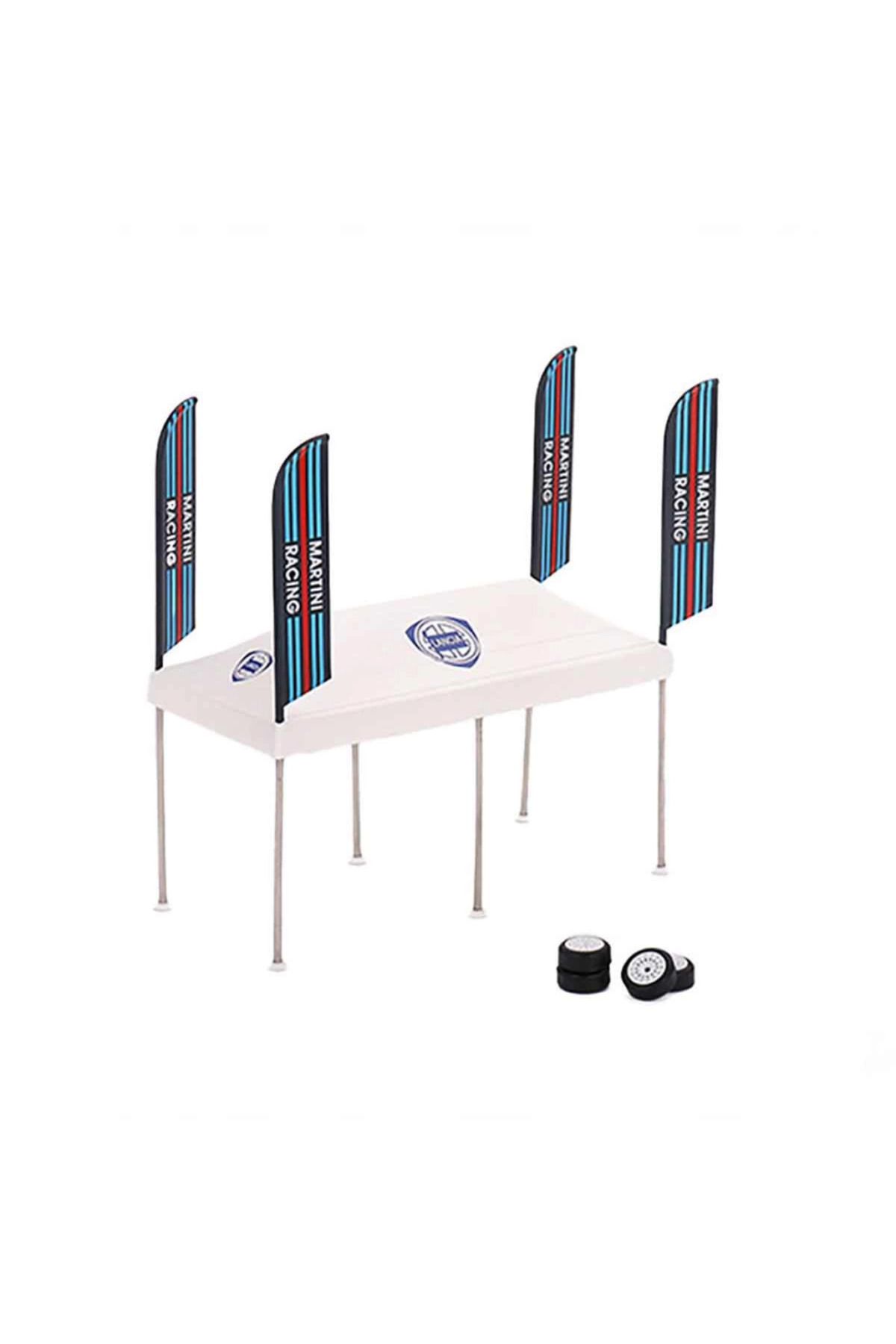 Skygo Mini GT 1:64 Martini Racing Paddock Servis Çadırı Seti