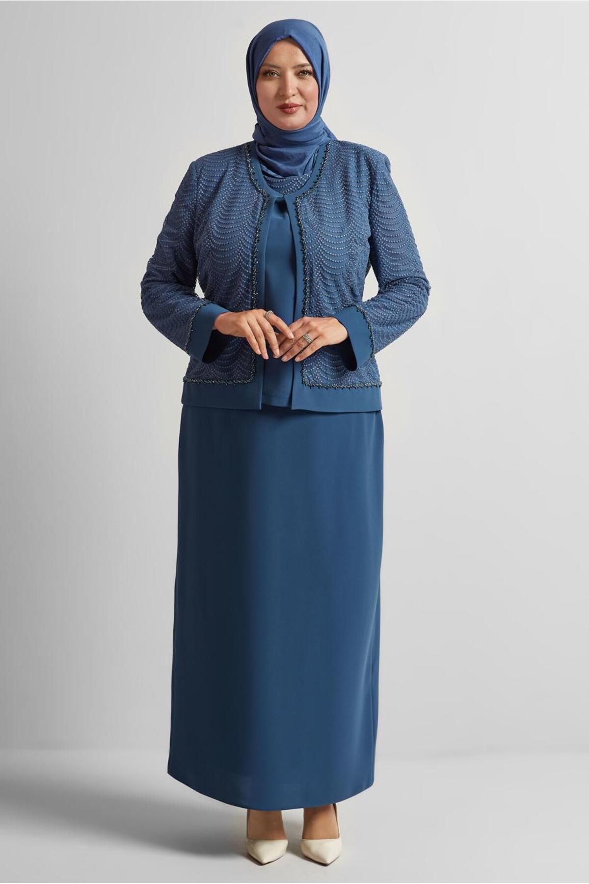 Alvina ÜÇLÜ ETEKLİ TAKIM 30525