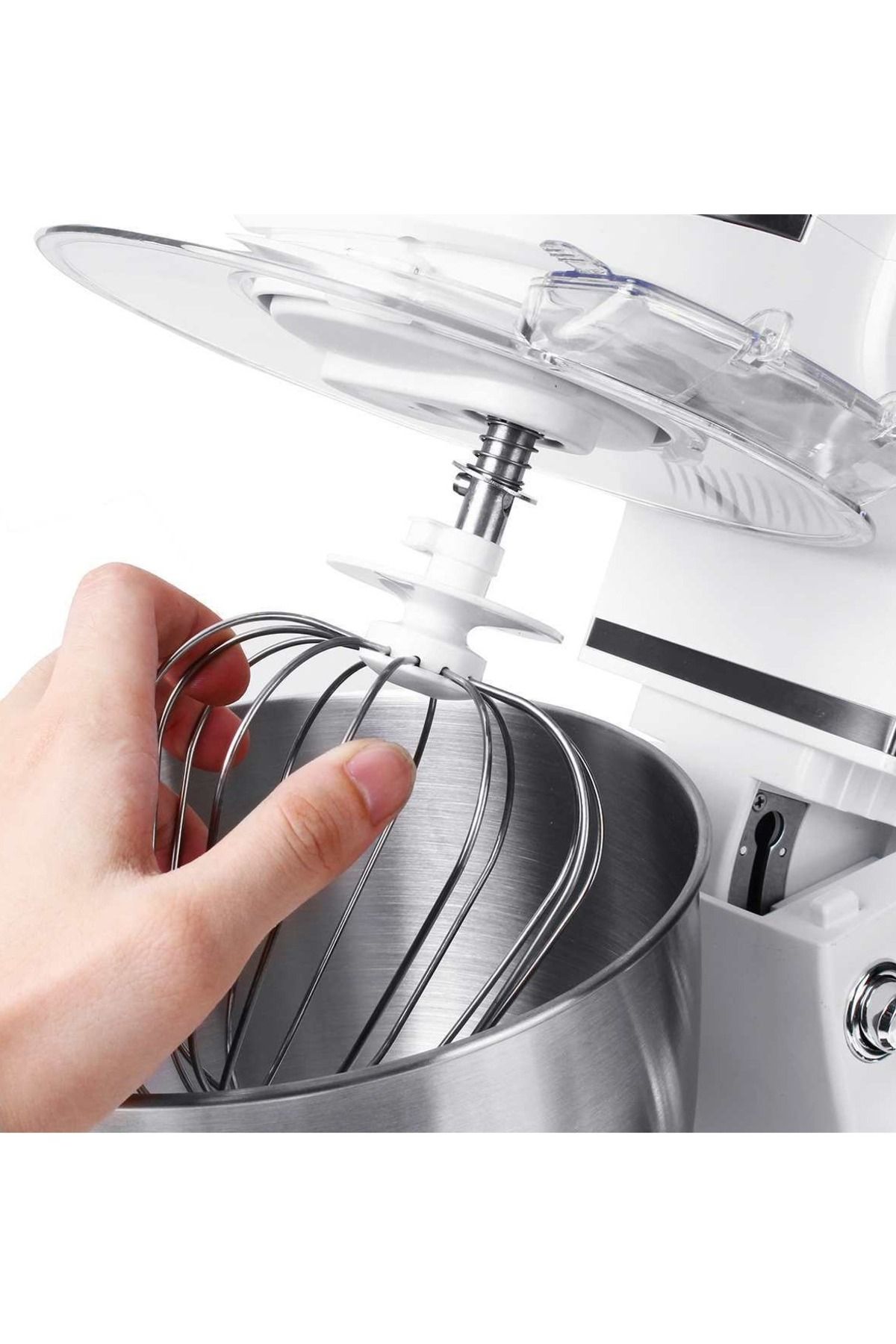 SOKANY-Stand Mixer, 5 liters, 1000 watts, Multi-function Kitchen Machine, with Lid Splash-Proof SC-206 5