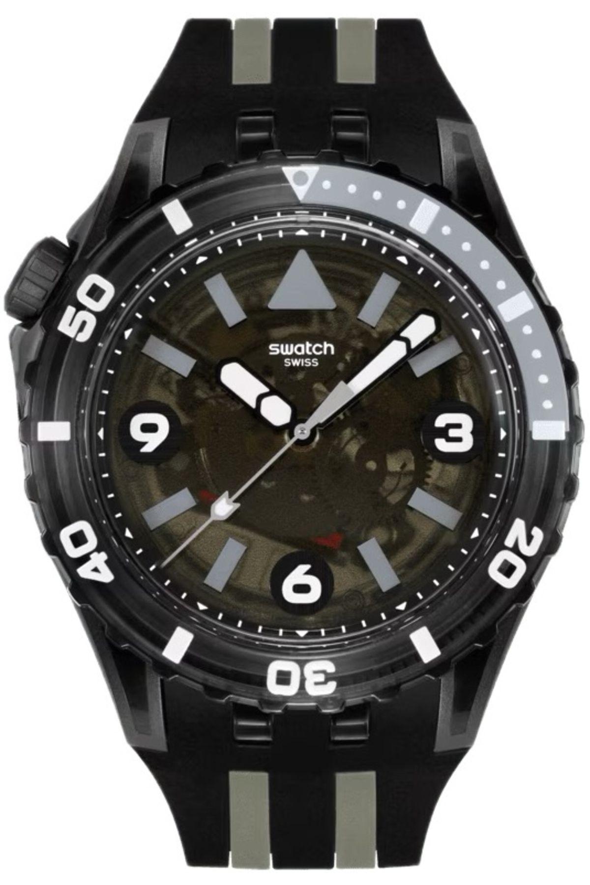 Swatch Sscu09b100 Black Sea Nettle Kol Saati