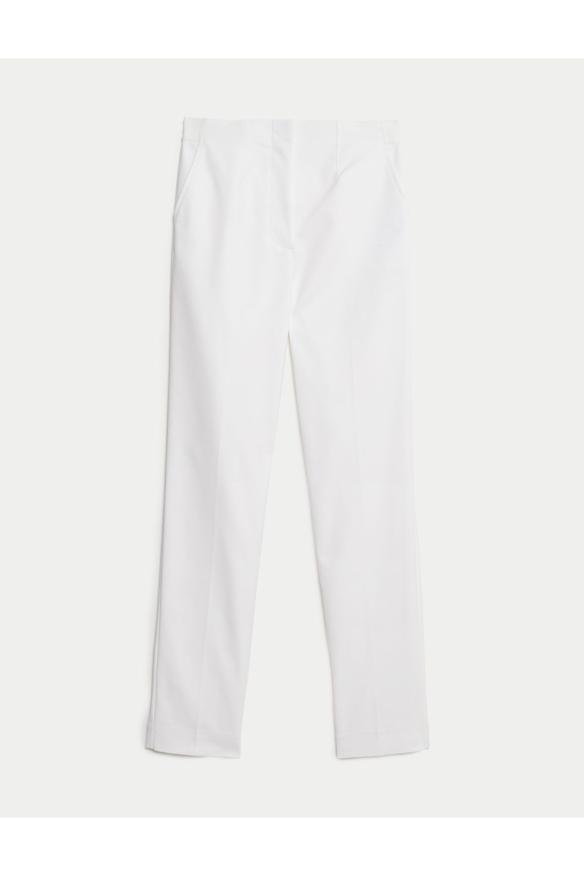 Marks & Spencer Pamuk Karışımlı Slim Fit Grazer Pantolon