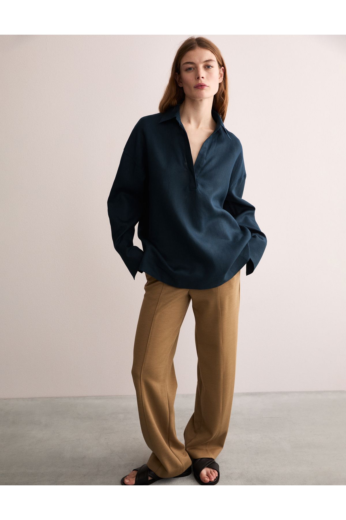 Marks & Spencer Saf Keten Tunik