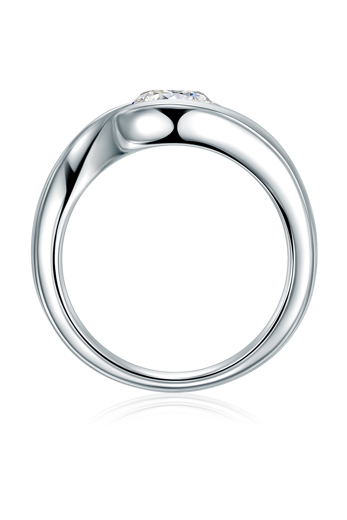 Trilani-Silberring Ring Sterling Silber Zirkonia weiß 4